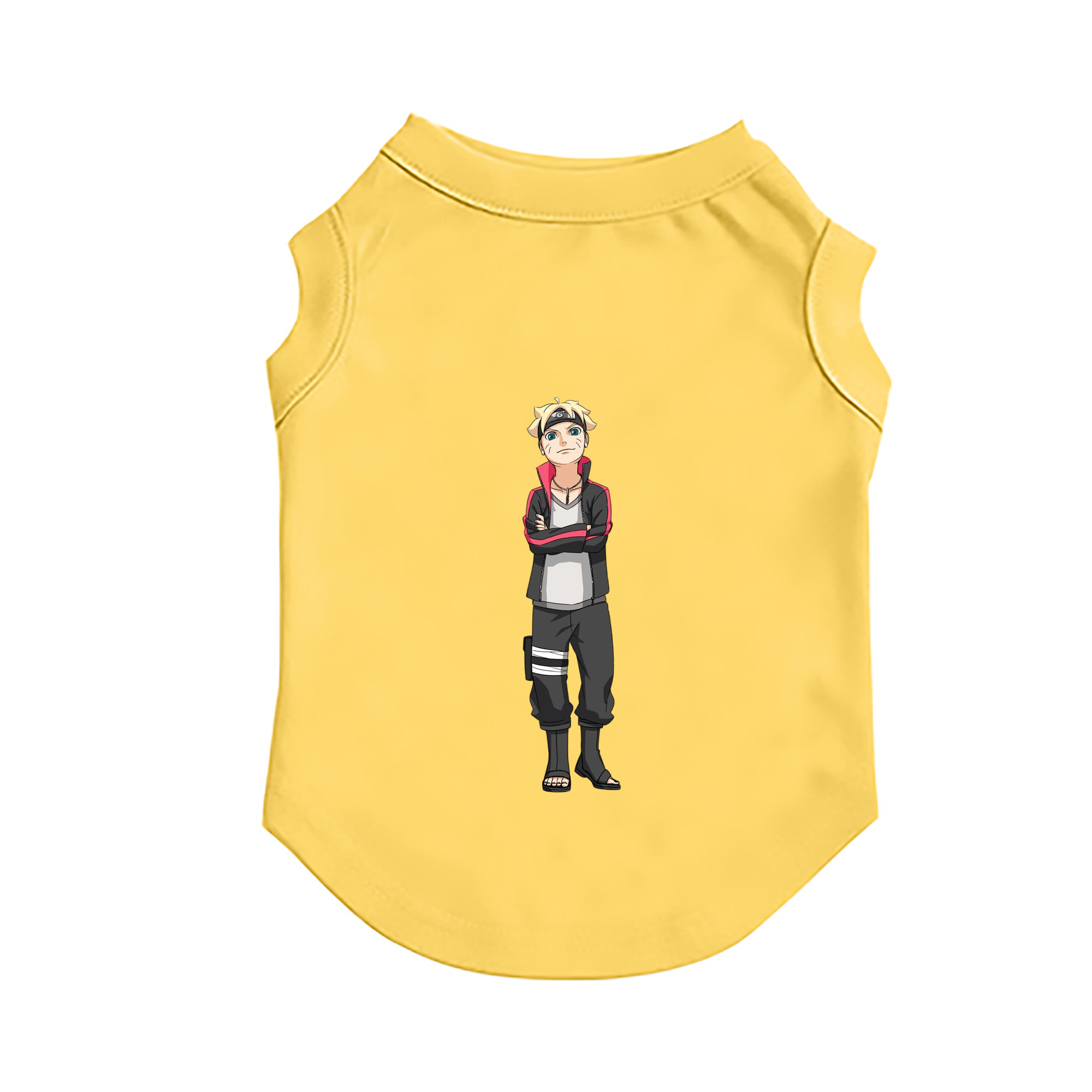 （画像用） NARUTO -ナルト- うずまき ボルト Uzumaki Boruto ペット用ベスト