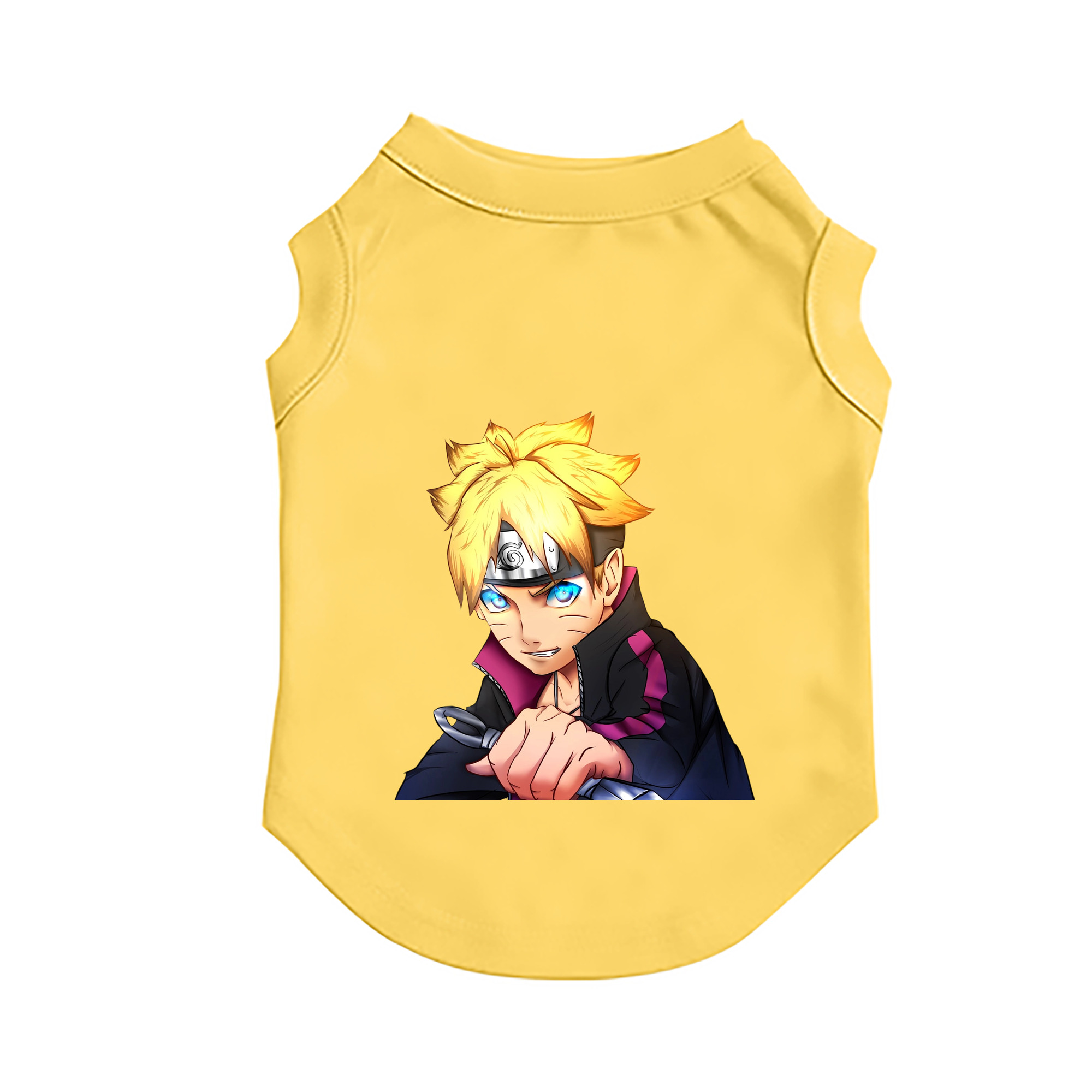 （画像用） NARUTO -ナルト- うずまき ボルト Uzumaki Boruto ペット用ベスト