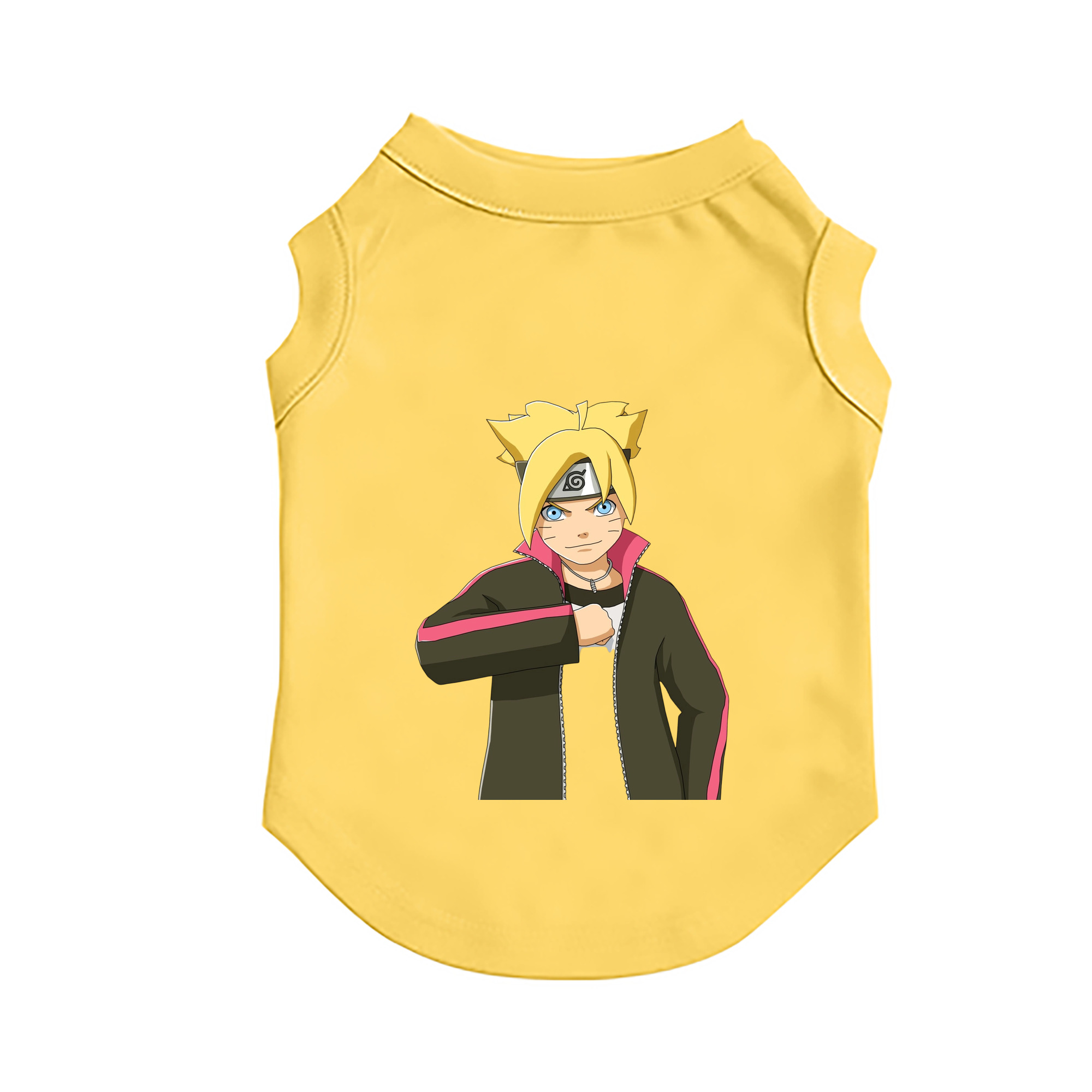（画像用） NARUTO -ナルト- うずまき ボルト Uzumaki Boruto ペット用ベスト