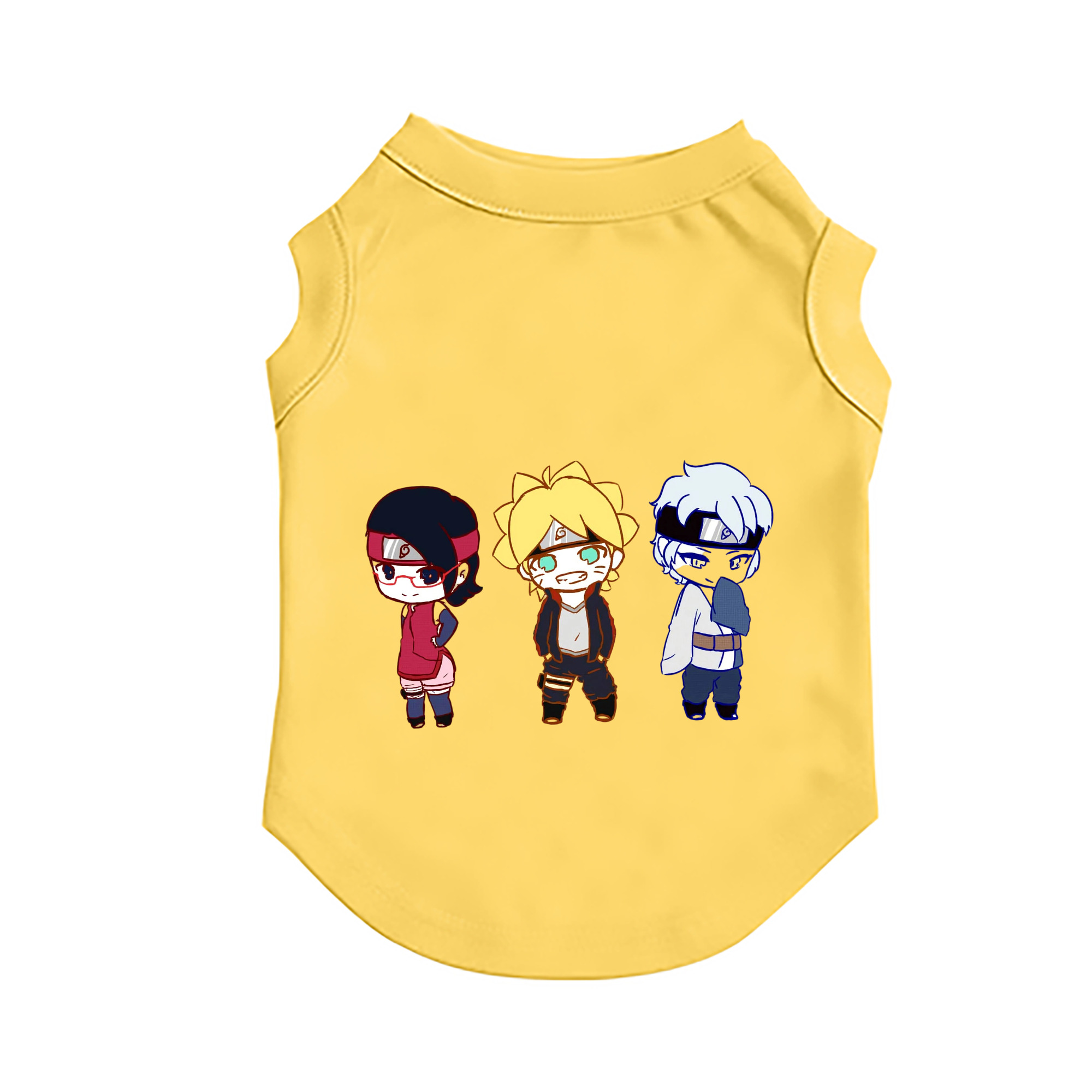 （画像用） NARUTO -ナルト- うずまき ボルト Uzumaki Boruto ペット用ベスト