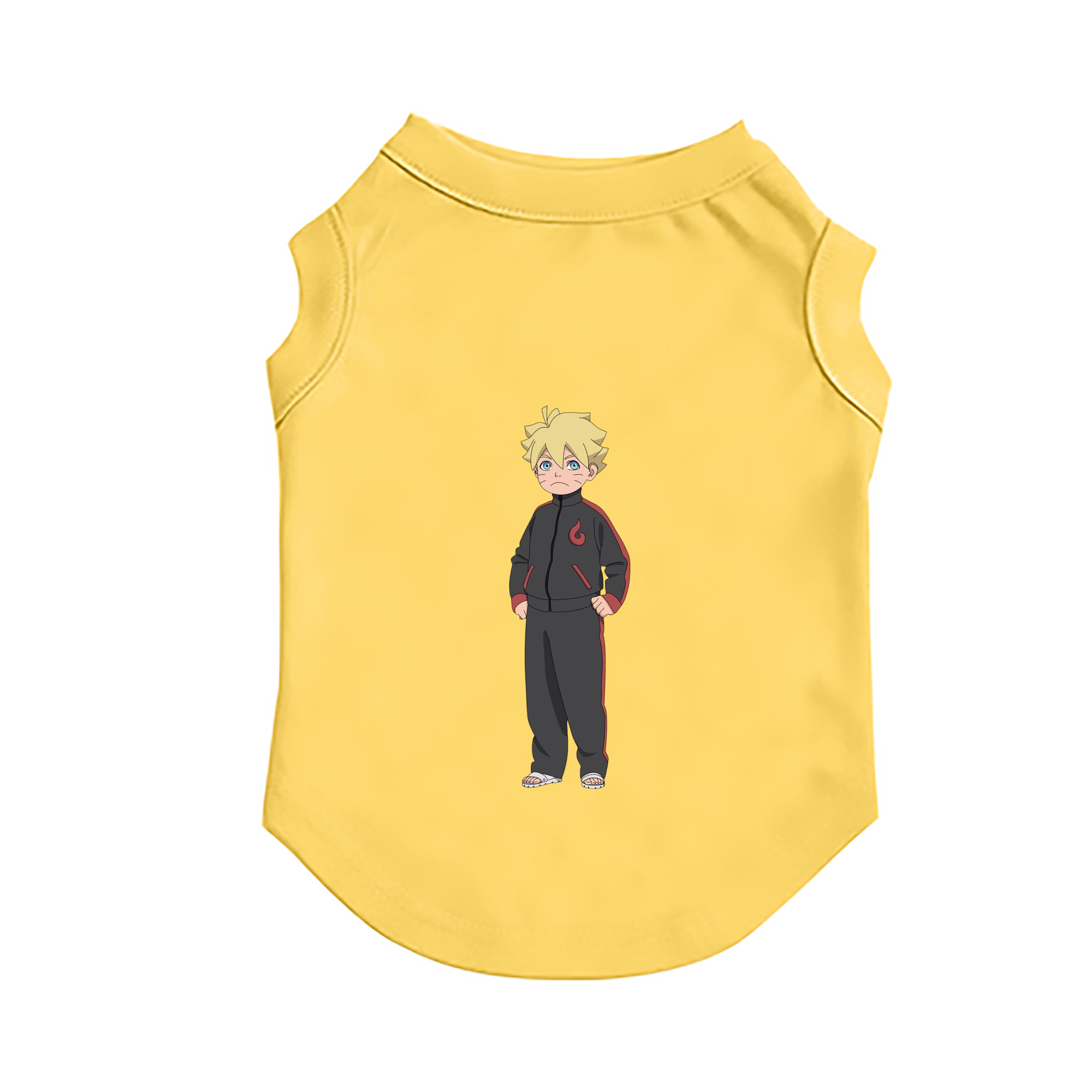 （画像用） NARUTO -ナルト- うずまき ボルト Uzumaki Boruto ペット用ベスト