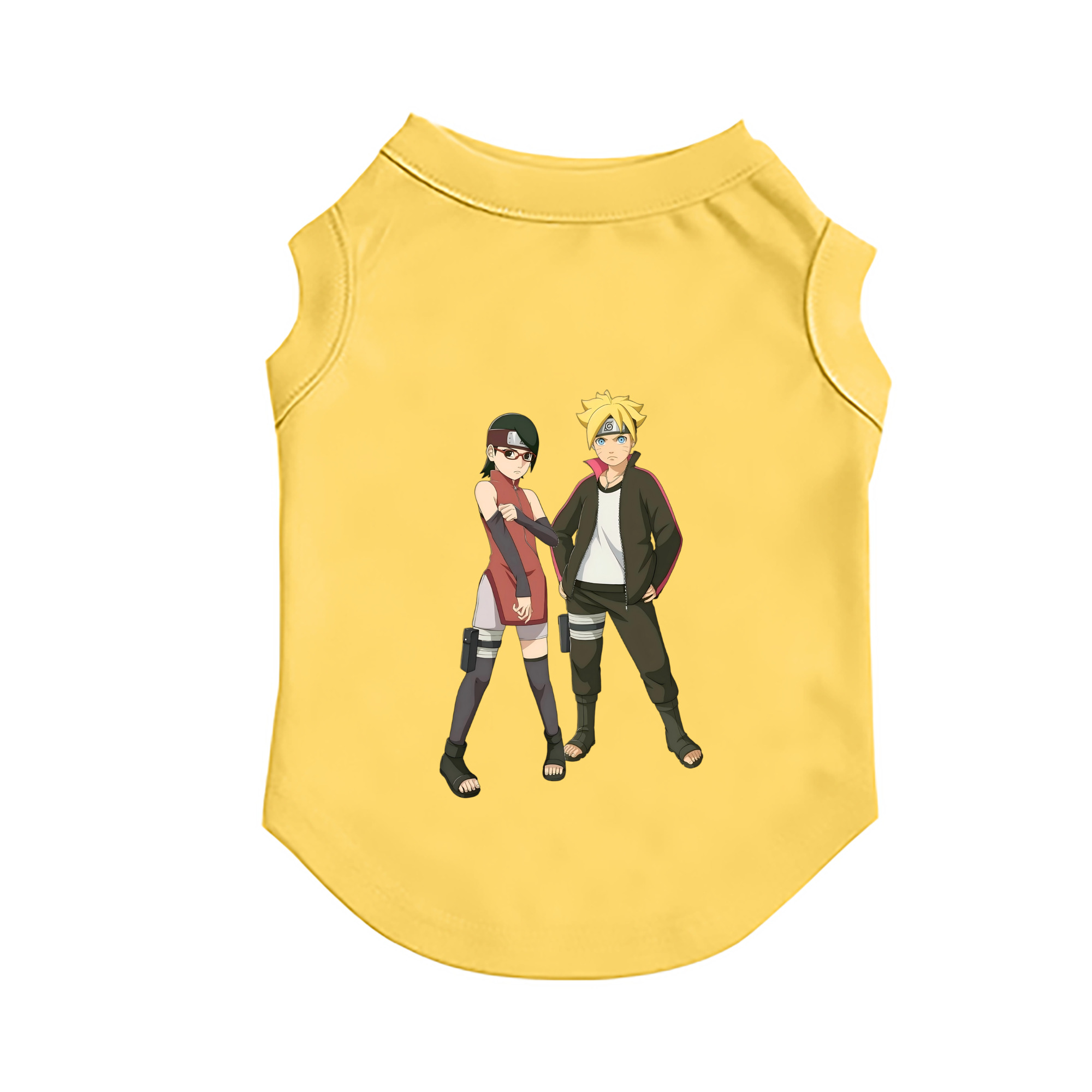 （画像用） NARUTO -ナルト- うずまき ボルト Uzumaki Boruto ペット用ベスト