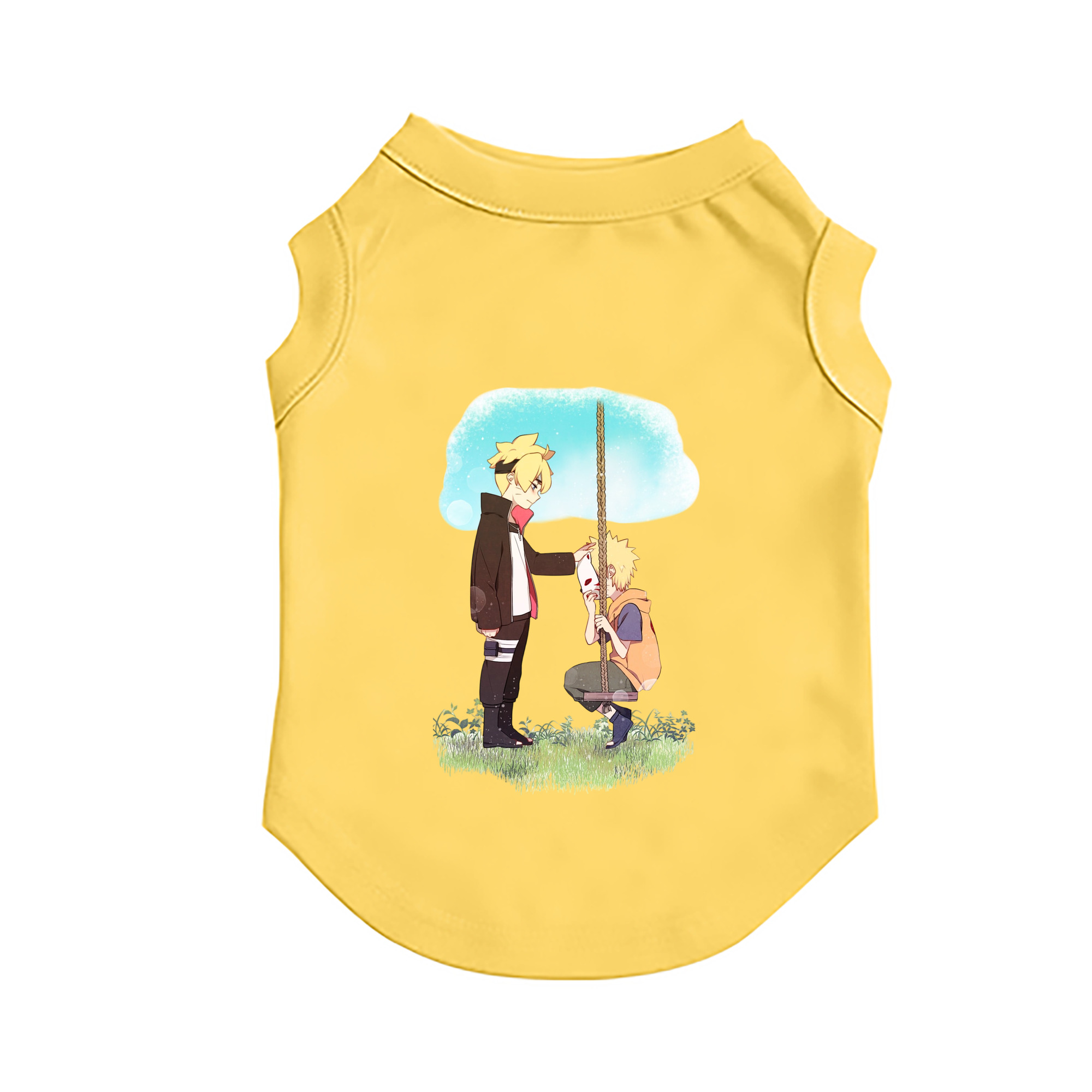 （画像用） NARUTO -ナルト- うずまき ボルト Uzumaki Boruto ペット用ベスト