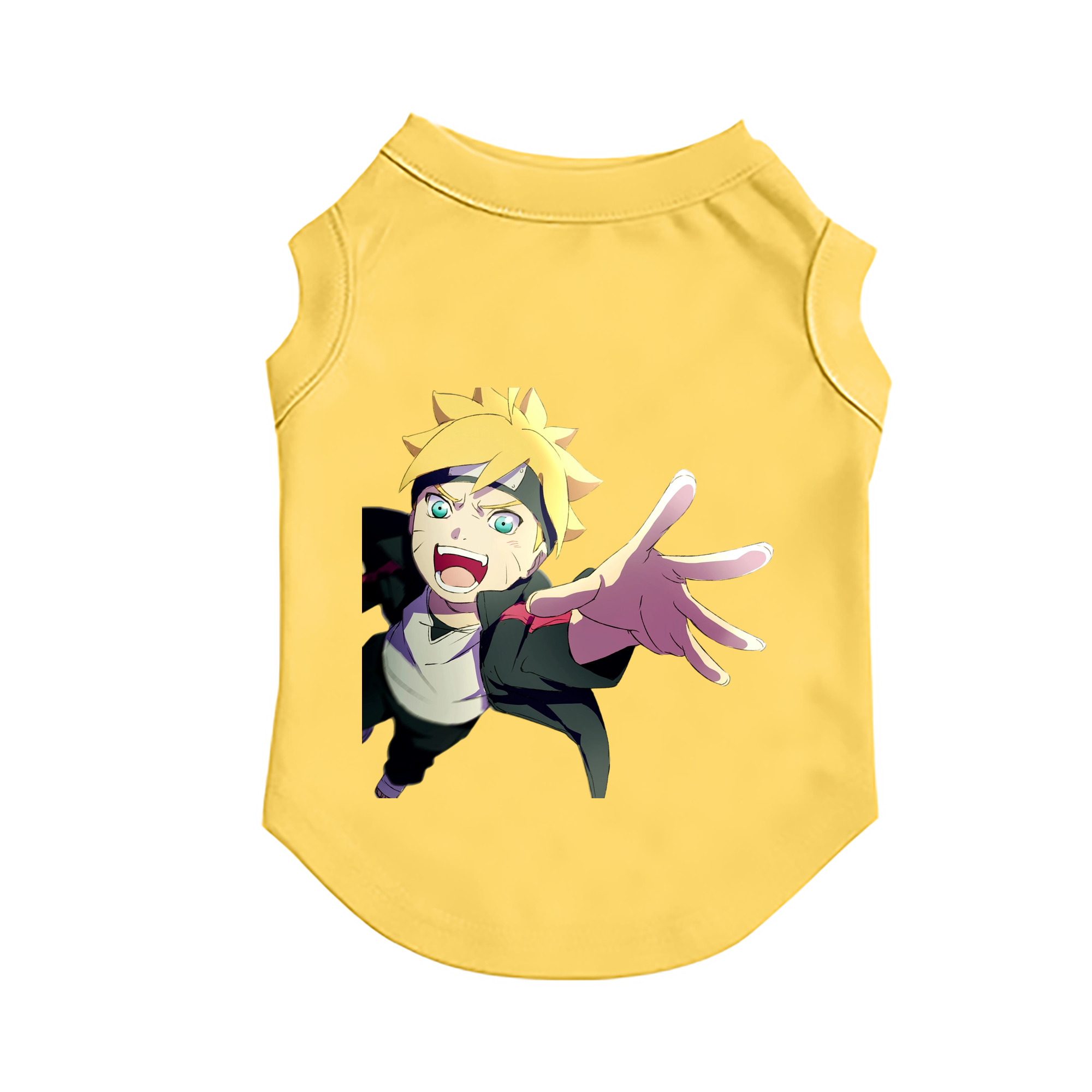 （画像用） NARUTO -ナルト- うずまき ボルト Uzumaki Boruto ペット用ベスト
