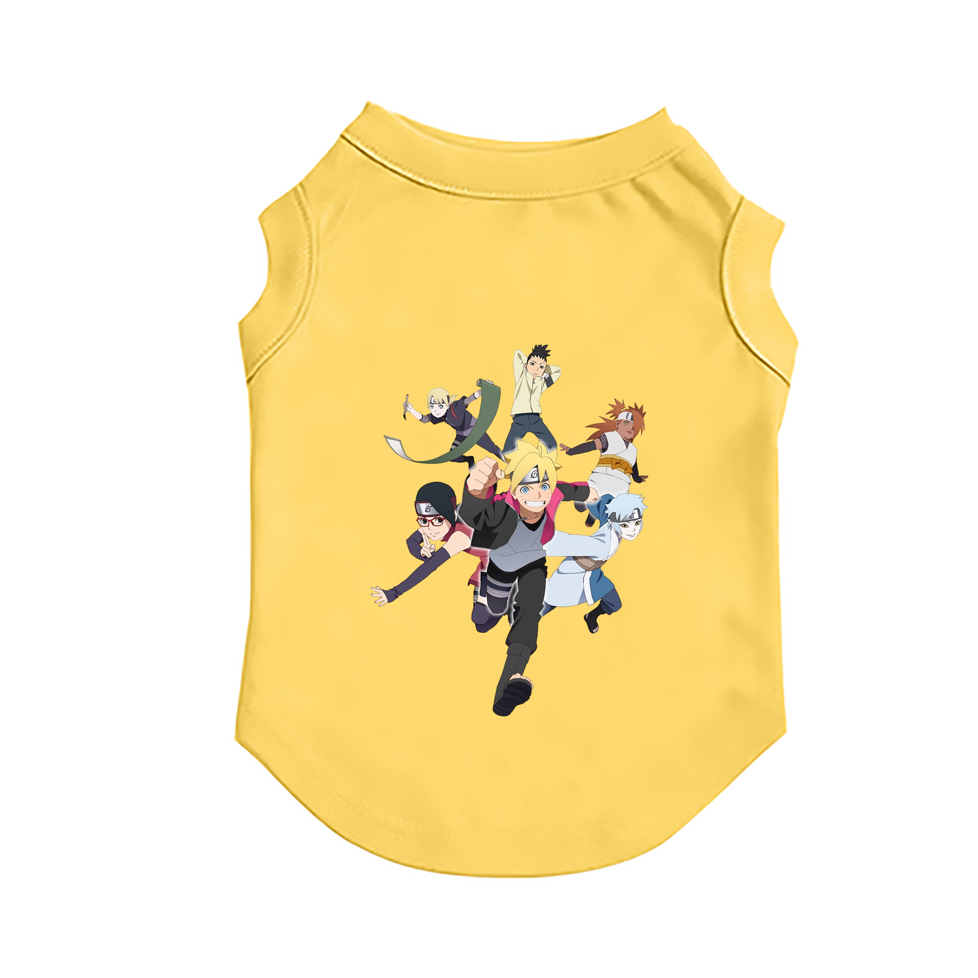 （画像用） NARUTO -ナルト- うずまき ボルト Uzumaki Boruto ペット用ベスト