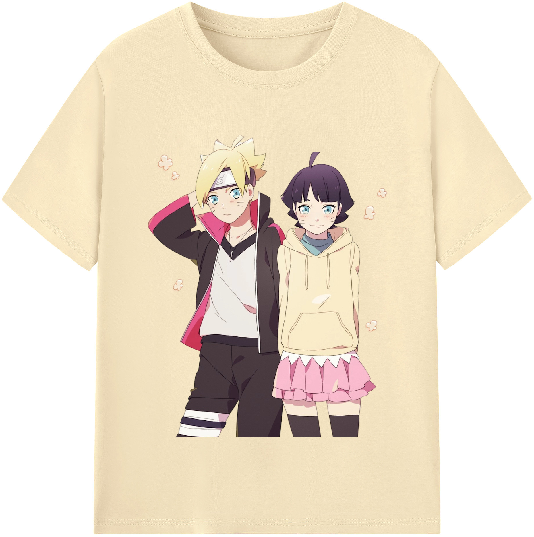 （画像用） NARUTO -ナルト- うずまき ボルト Uzumaki Boruto 綿100％半袖Tシャツ（フロントプリント）