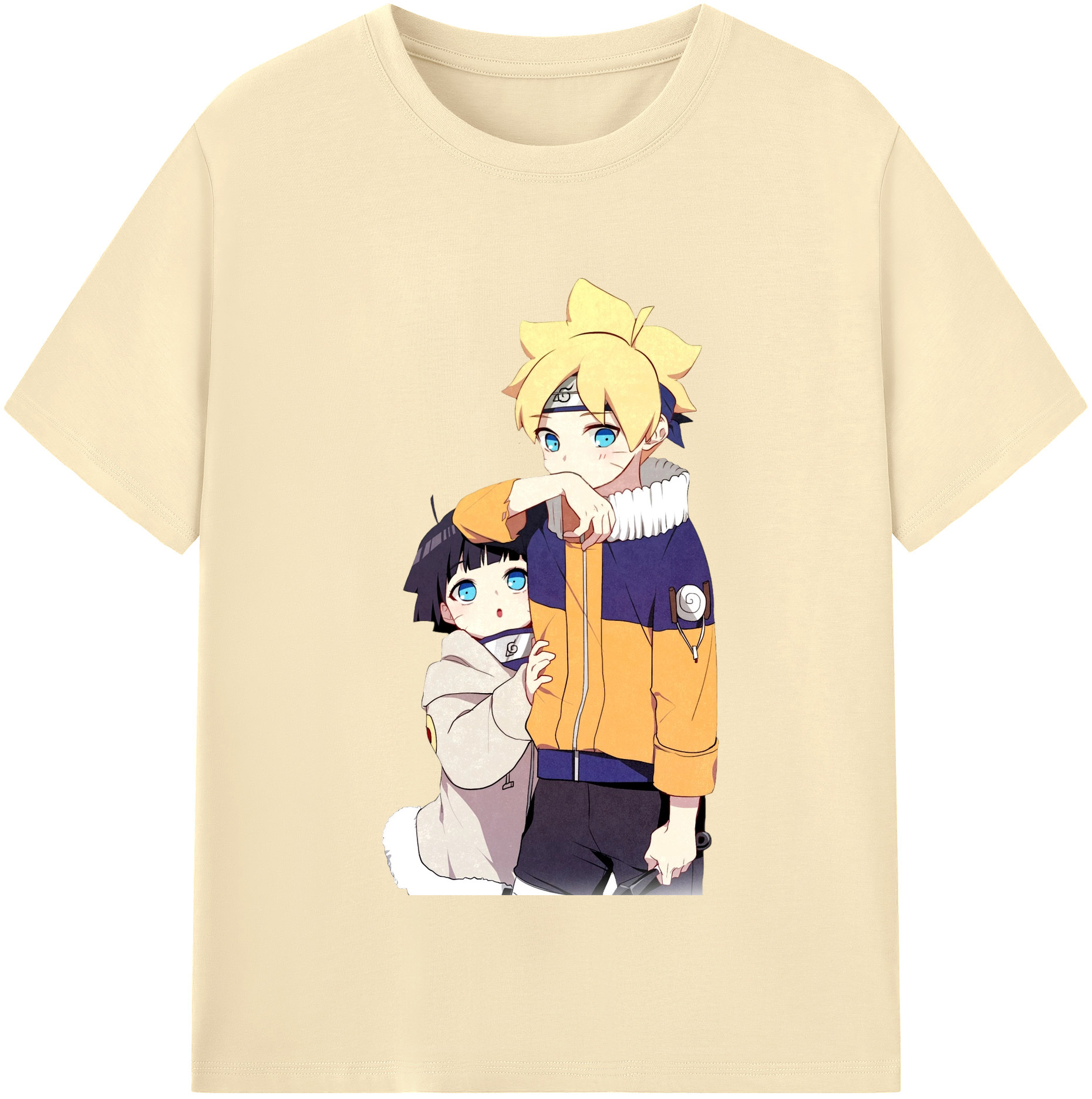 （画像用） NARUTO -ナルト- うずまき ボルト Uzumaki Boruto 綿100％半袖Tシャツ（フロントプリント）