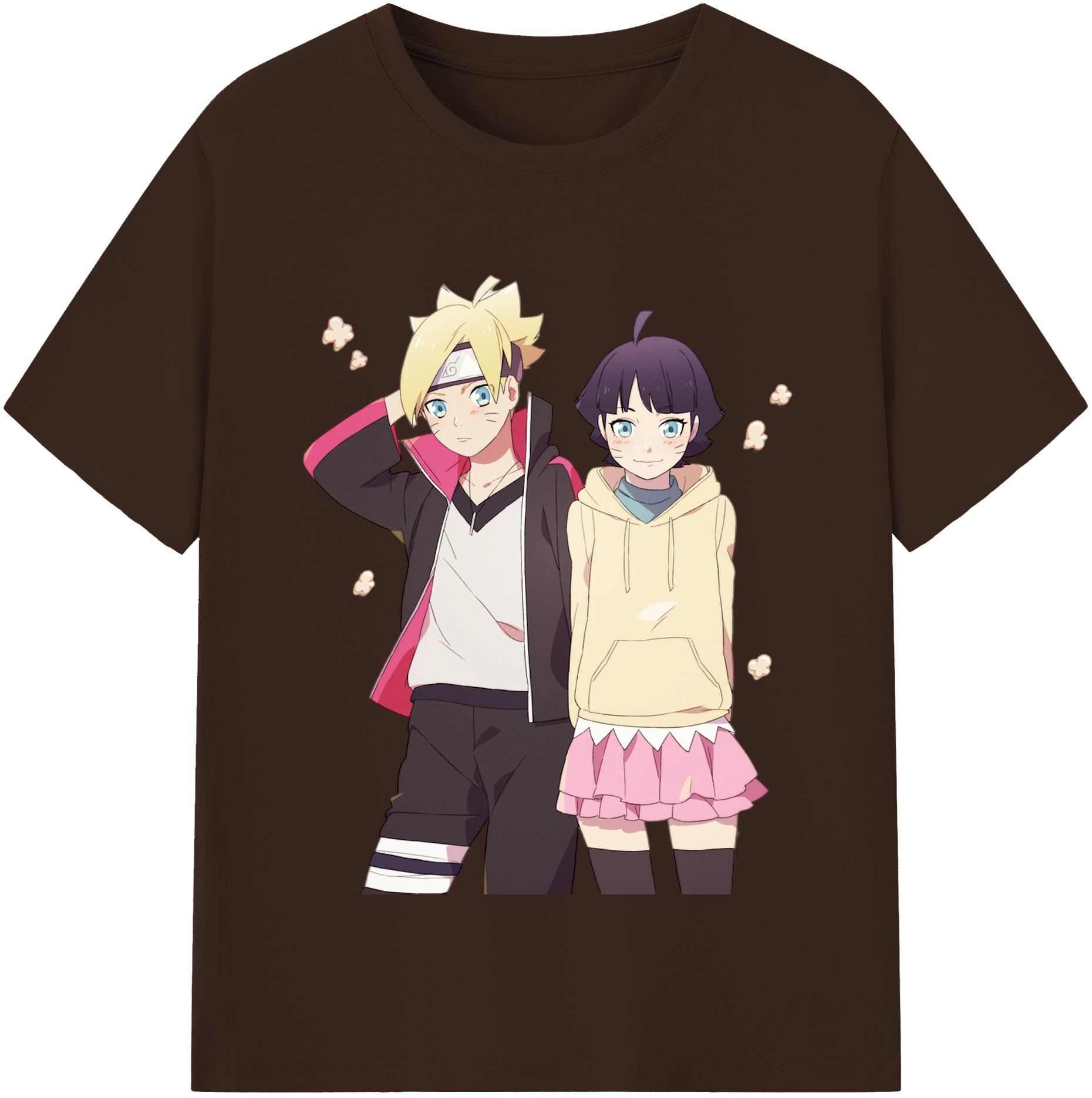（画像用） NARUTO -ナルト- うずまき ボルト Uzumaki Boruto 綿100％半袖Tシャツ（フロントプリント）
