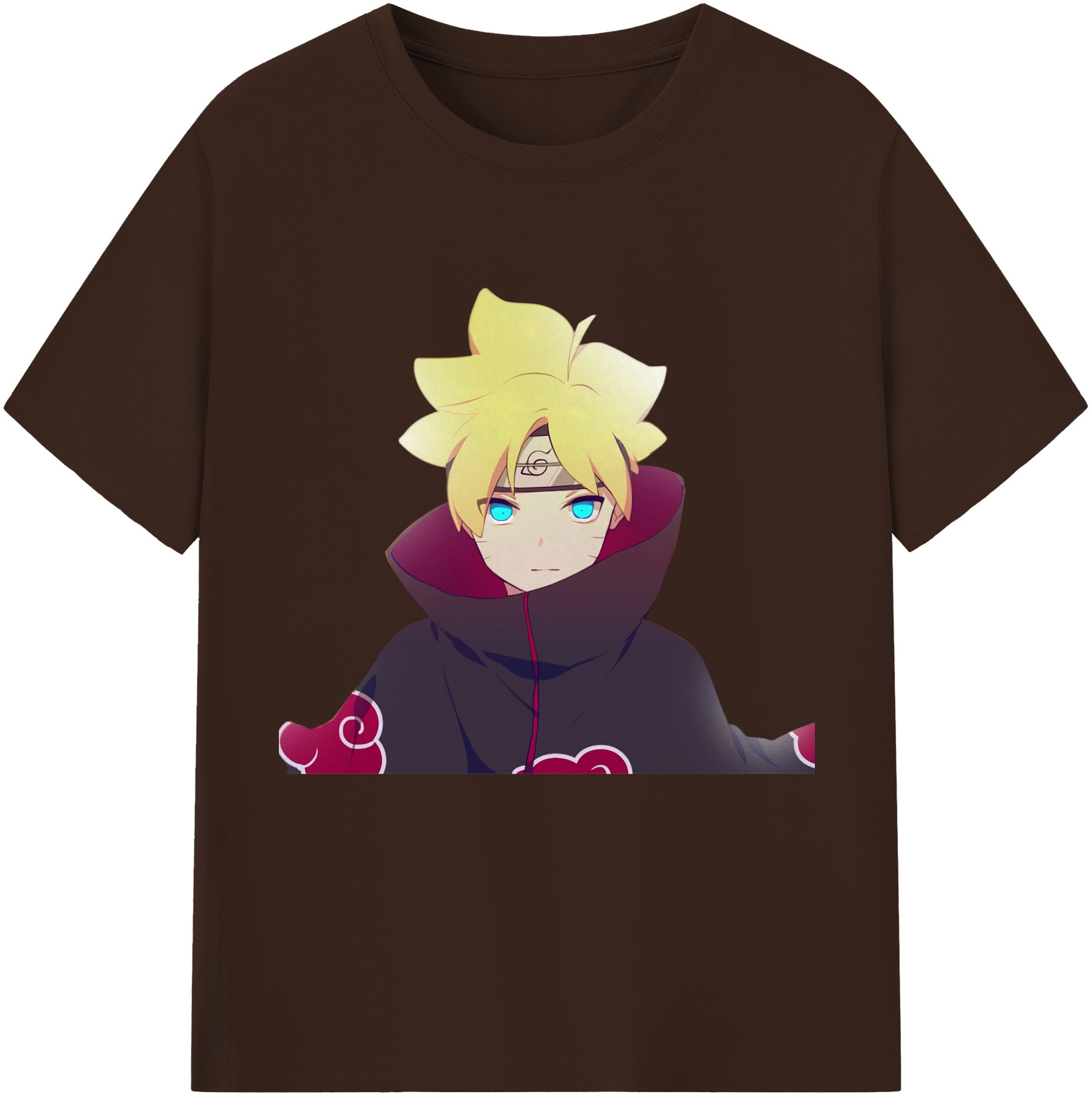（画像用） NARUTO -ナルト- うずまき ボルト Uzumaki Boruto 綿100％半袖Tシャツ（フロントプリント）