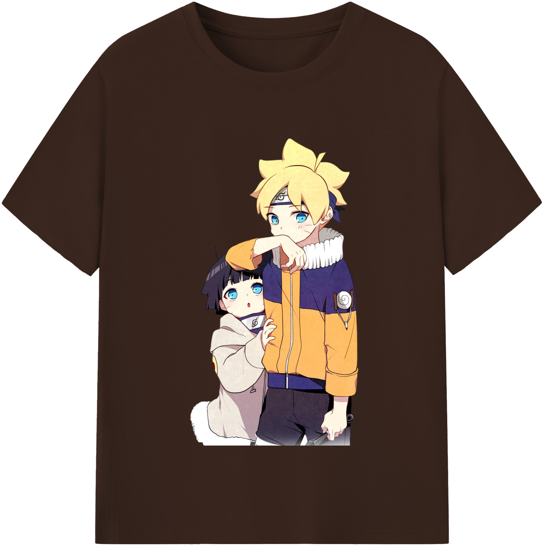 （画像用） NARUTO -ナルト- うずまき ボルト Uzumaki Boruto 綿100％半袖Tシャツ（フロントプリント）