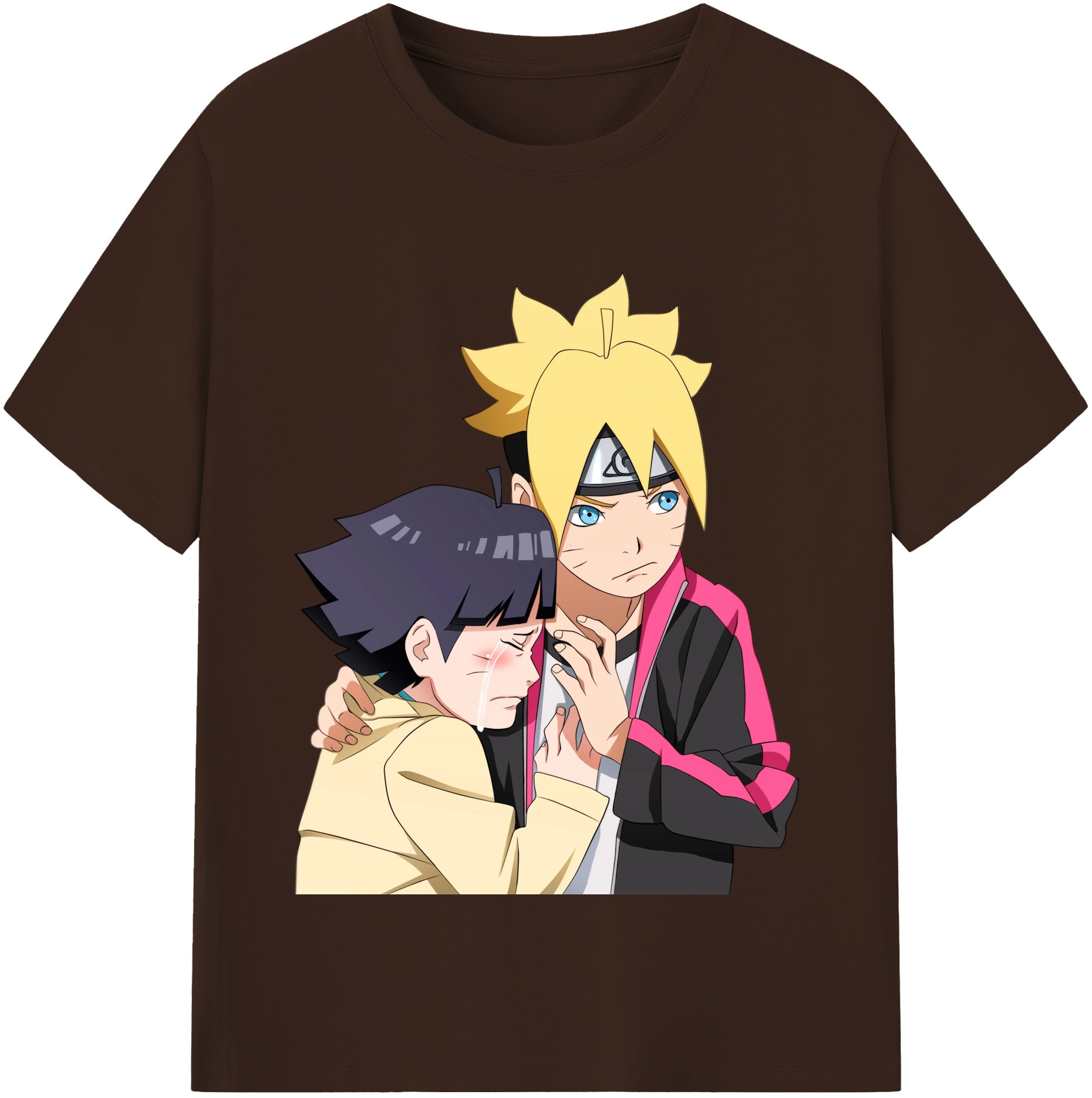 （画像用） NARUTO -ナルト- うずまき ボルト Uzumaki Boruto 綿100％半袖Tシャツ（フロントプリント）