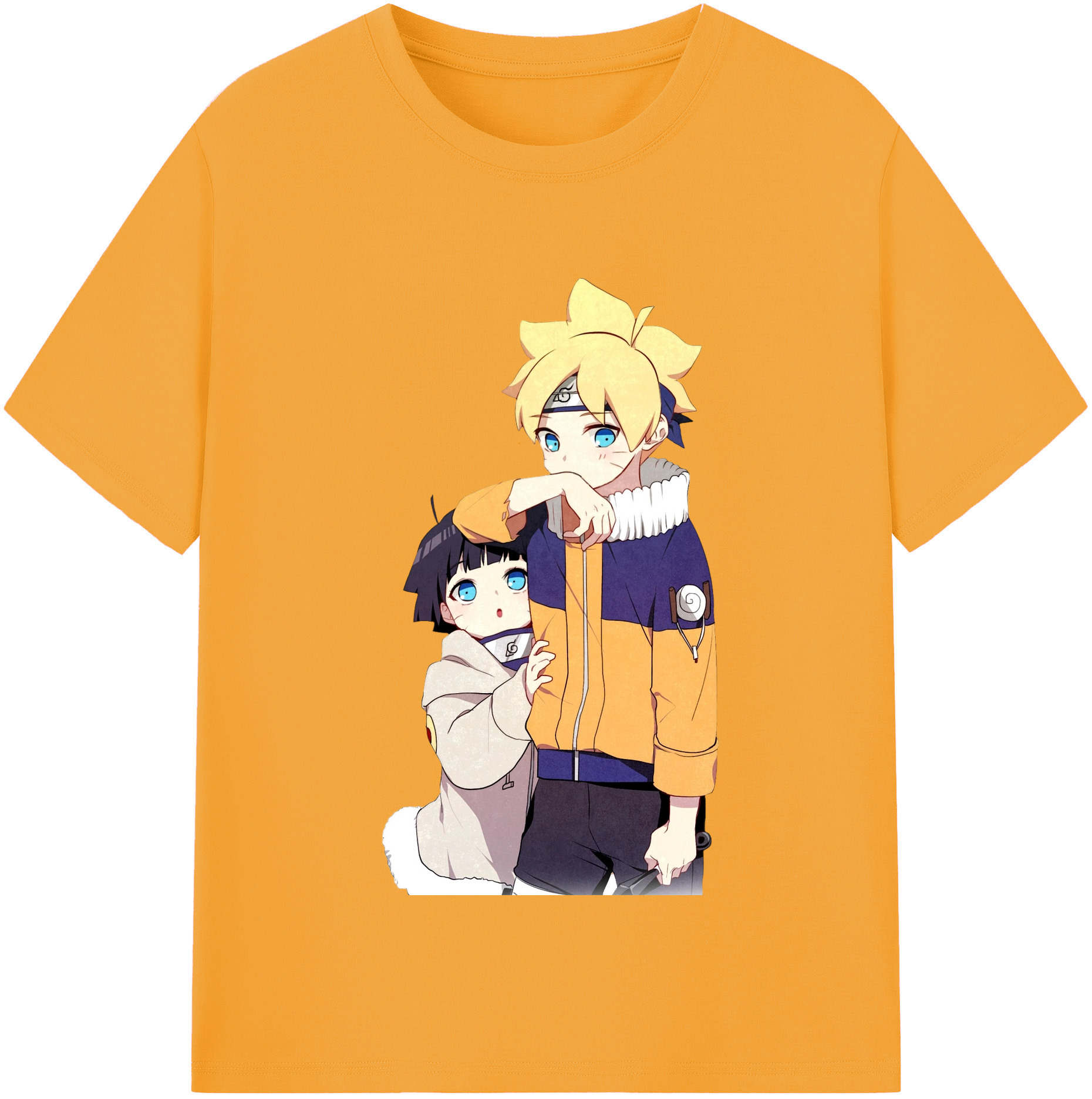 （画像用） NARUTO -ナルト- うずまき ボルト Uzumaki Boruto 綿100％半袖Tシャツ（フロントプリント）
