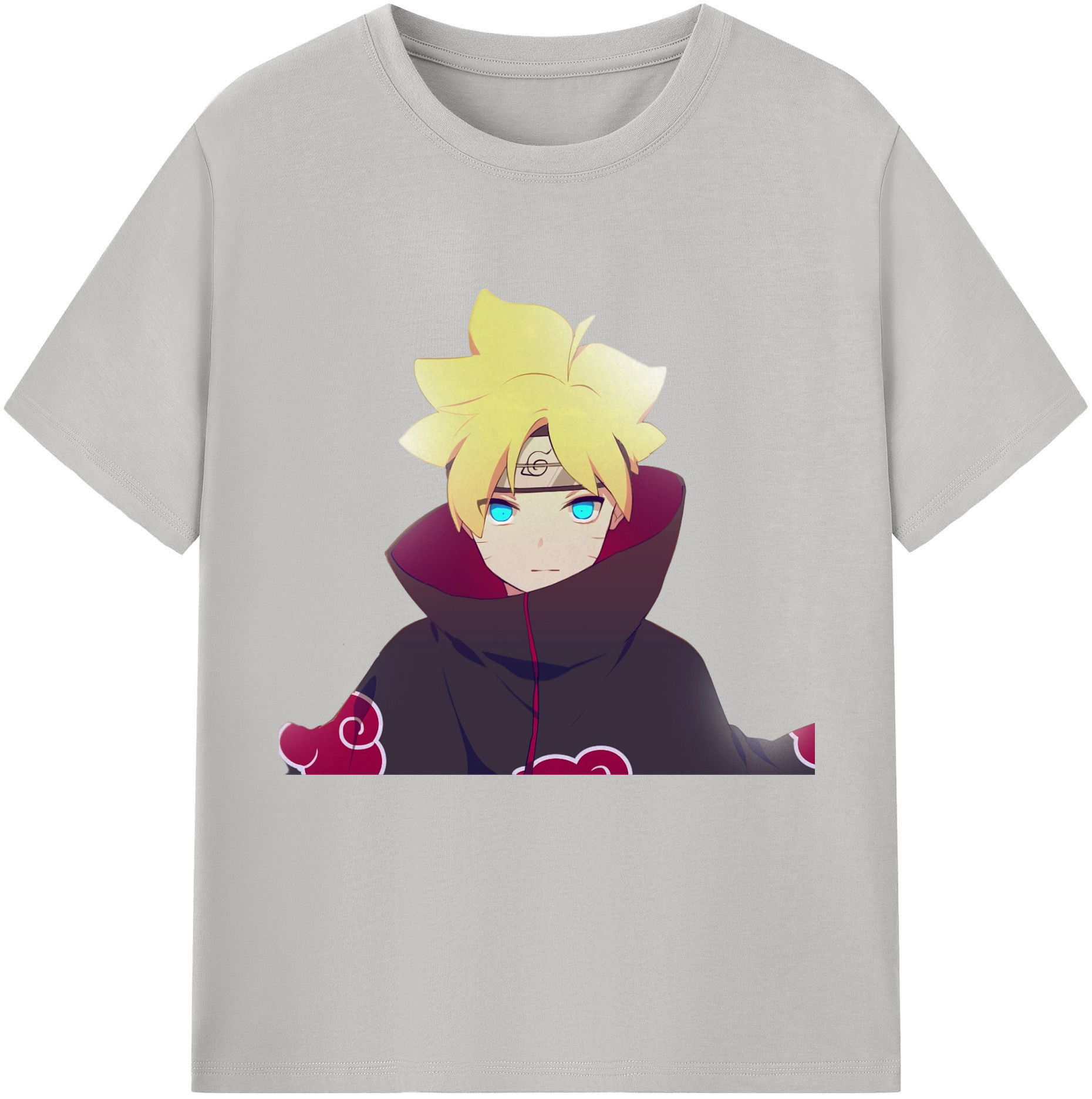 （画像用） NARUTO -ナルト- うずまき ボルト Uzumaki Boruto 綿100％半袖Tシャツ（フロントプリント）