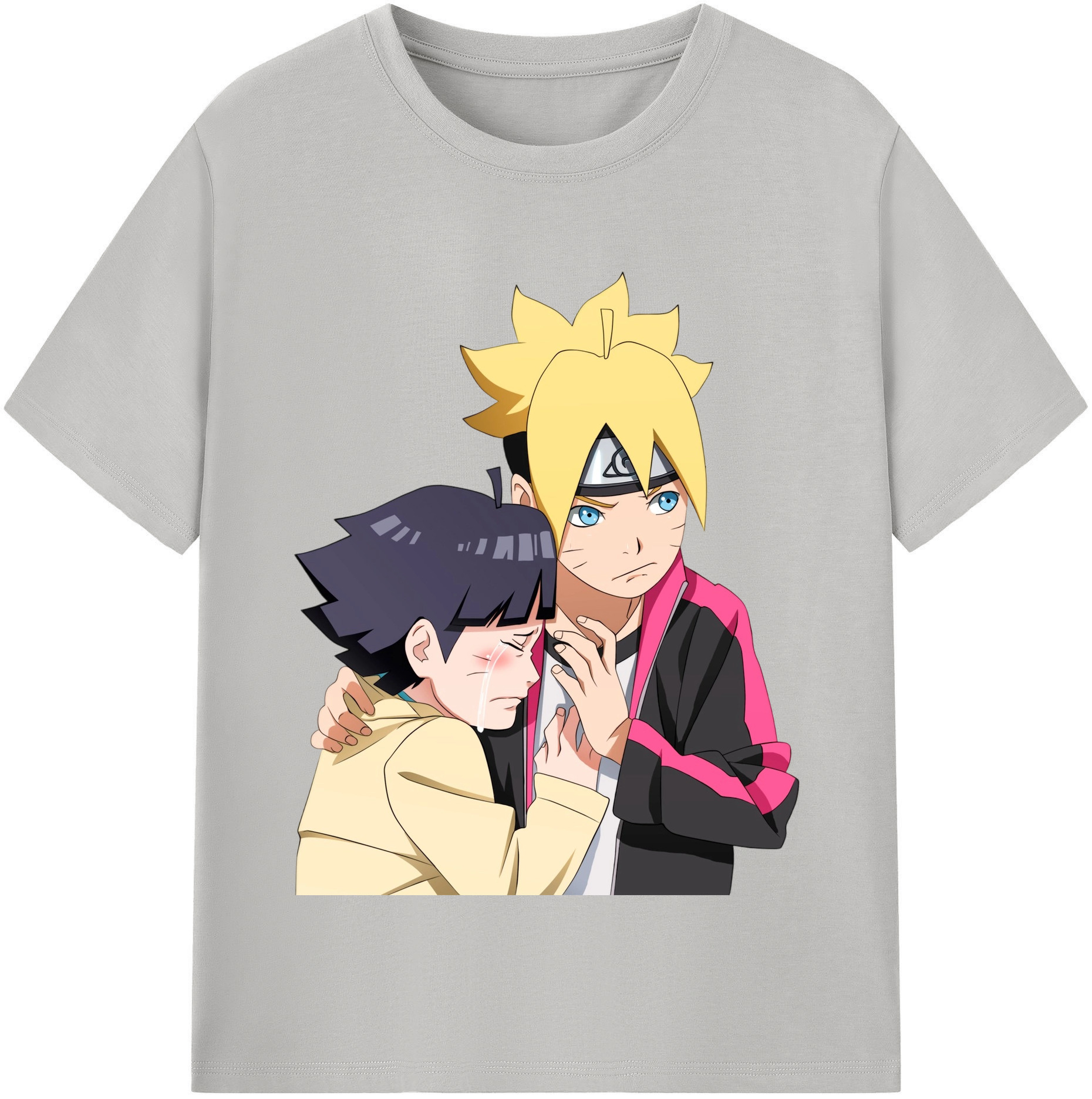 （画像用） NARUTO -ナルト- うずまき ボルト Uzumaki Boruto 綿100％半袖Tシャツ（フロントプリント）