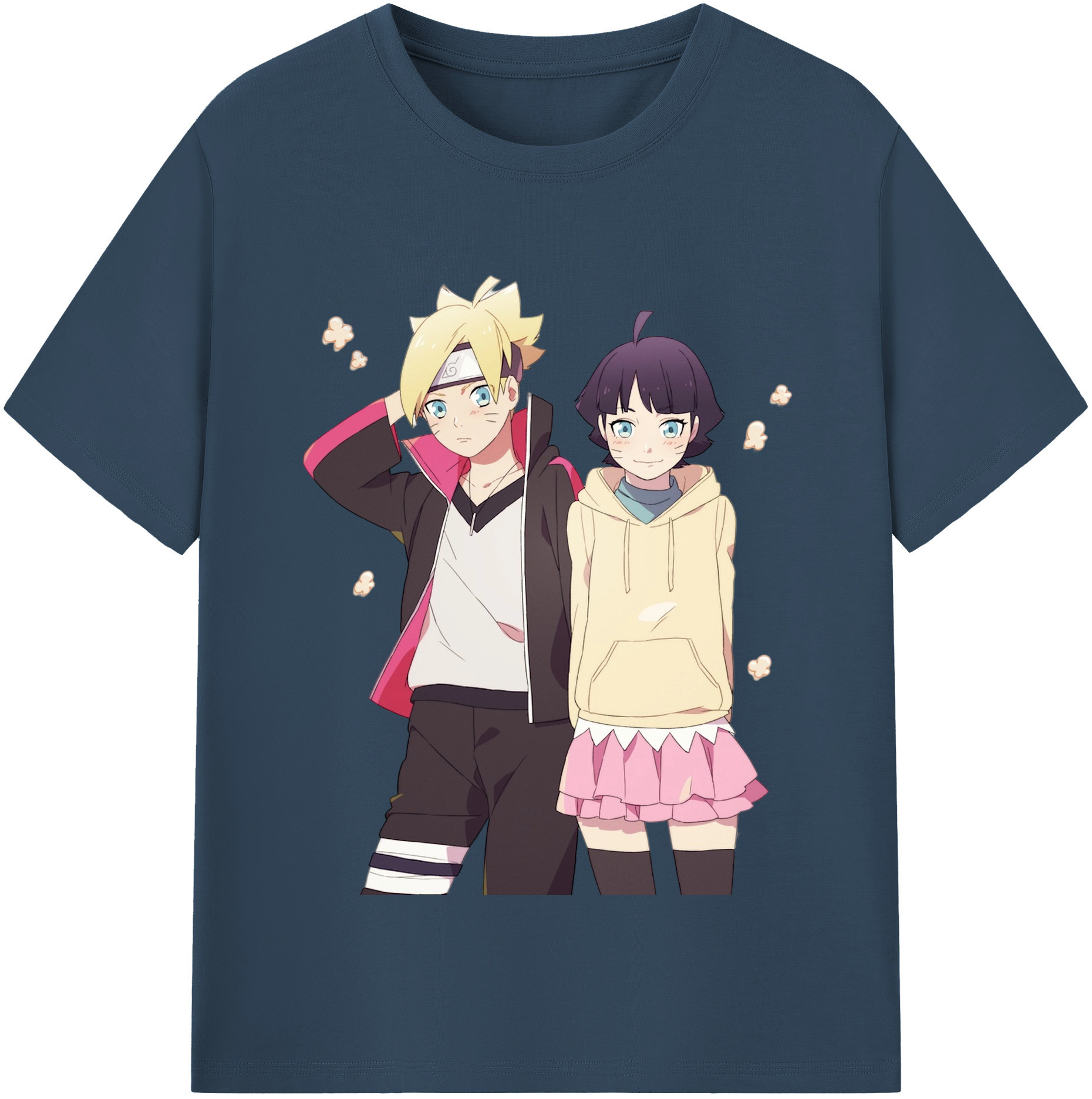 （画像用） NARUTO -ナルト- うずまき ボルト Uzumaki Boruto 綿100％半袖Tシャツ（フロントプリント）
