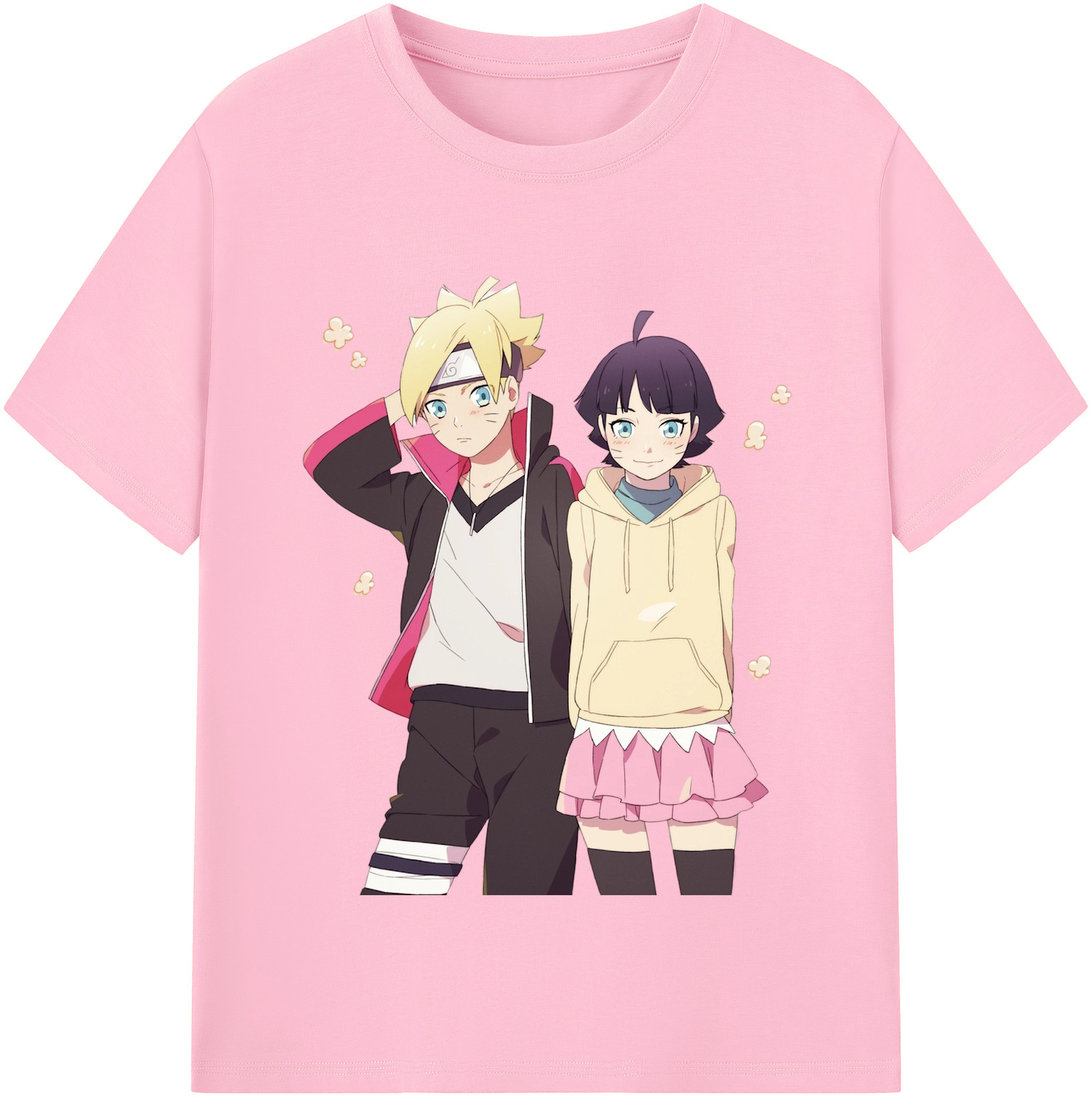 （画像用） NARUTO -ナルト- うずまき ボルト Uzumaki Boruto 綿100％半袖Tシャツ（フロントプリント）