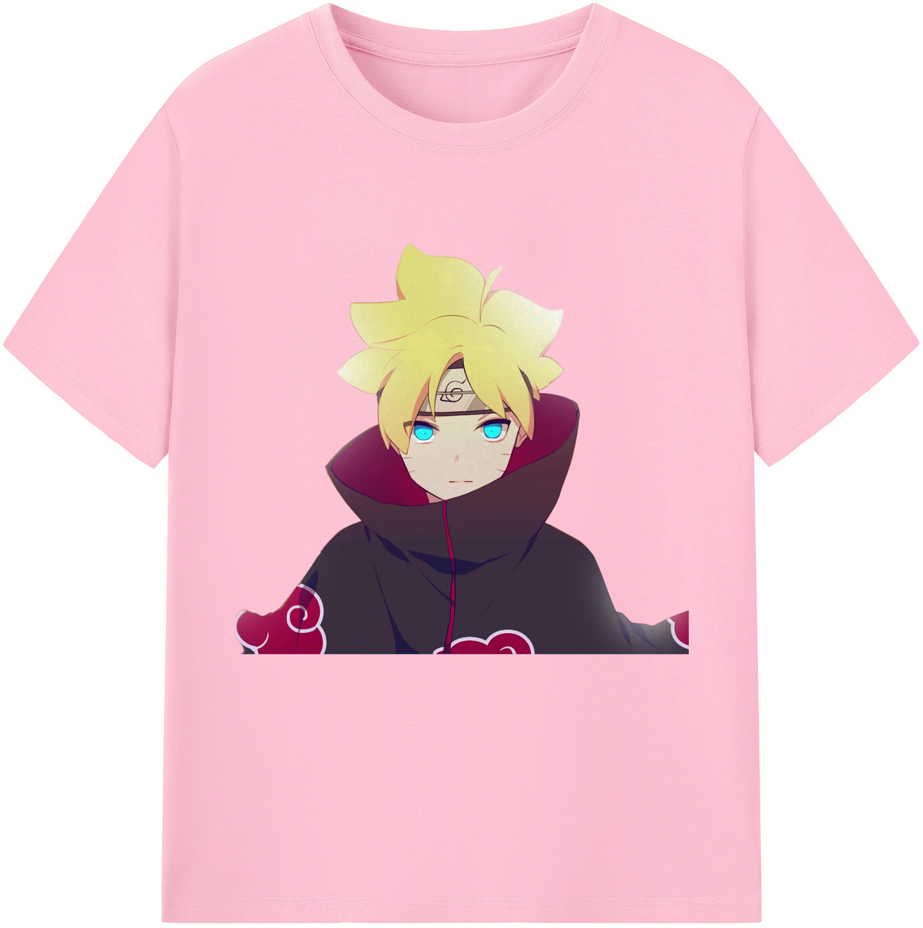 （画像用） NARUTO -ナルト- うずまき ボルト Uzumaki Boruto 綿100％半袖Tシャツ（フロントプリント）