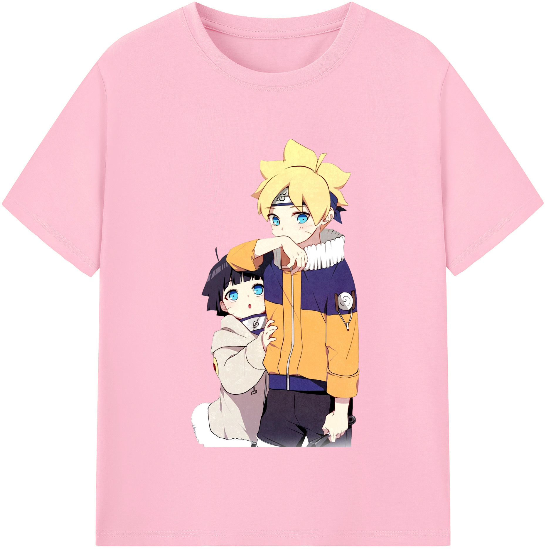 （画像用） NARUTO -ナルト- うずまき ボルト Uzumaki Boruto 綿100％半袖Tシャツ（フロントプリント）