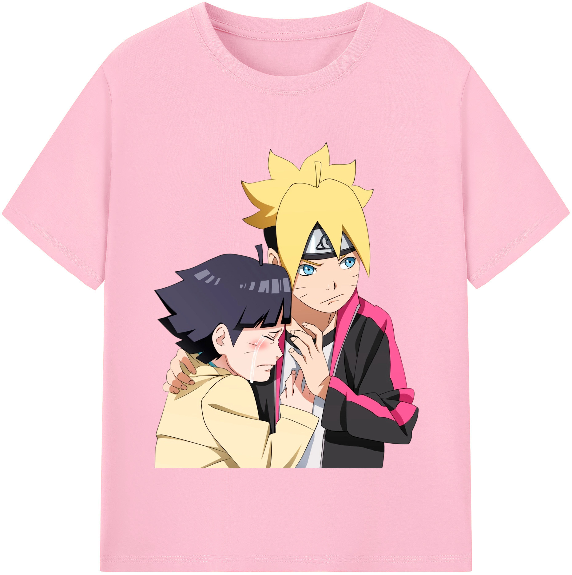 （画像用） NARUTO -ナルト- うずまき ボルト Uzumaki Boruto 綿100％半袖Tシャツ（フロントプリント）
