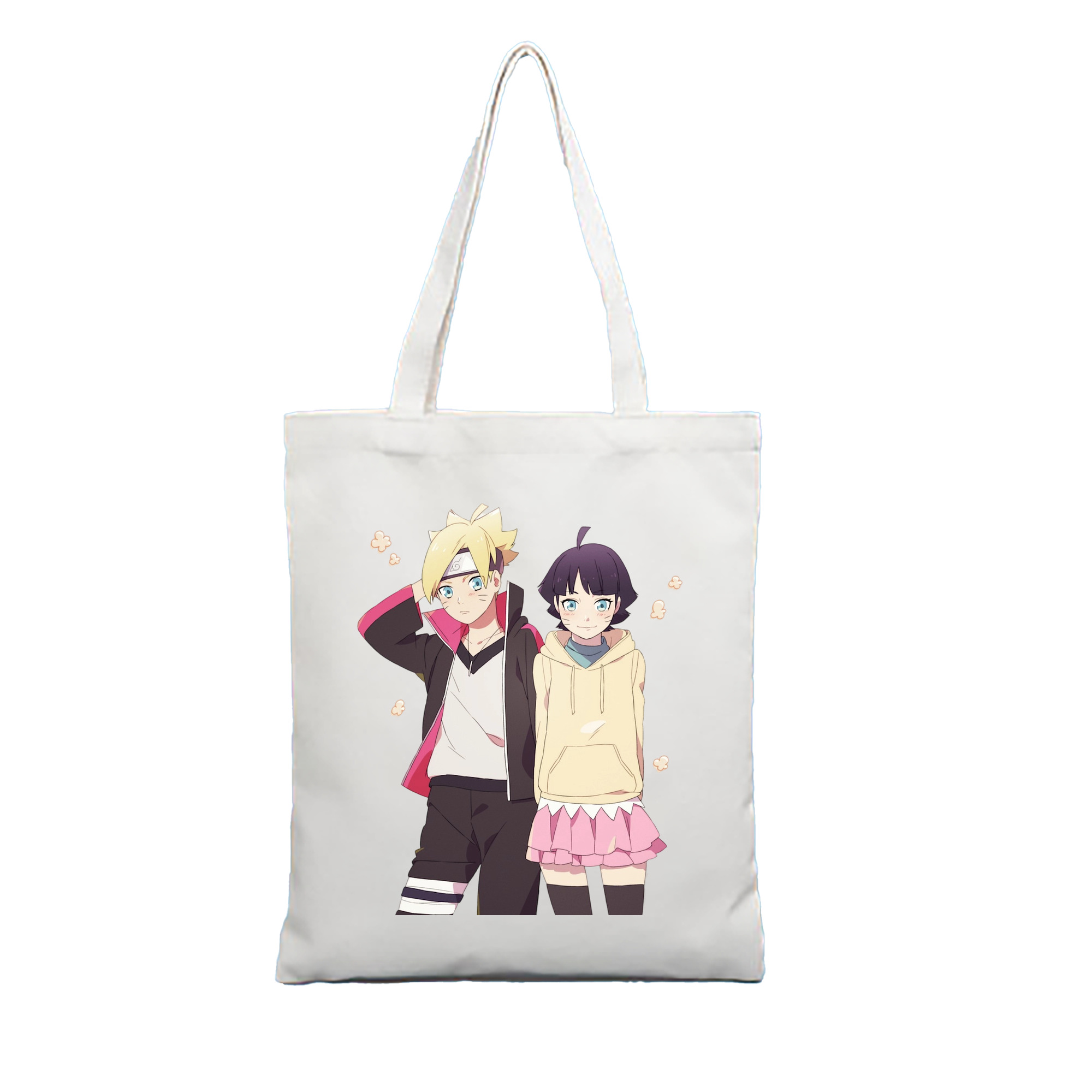 （画像用） NARUTO -ナルト- うずまき ボルト Uzumaki Boruto 縦型キャンバス生地手提げバッグ　トートバッグ