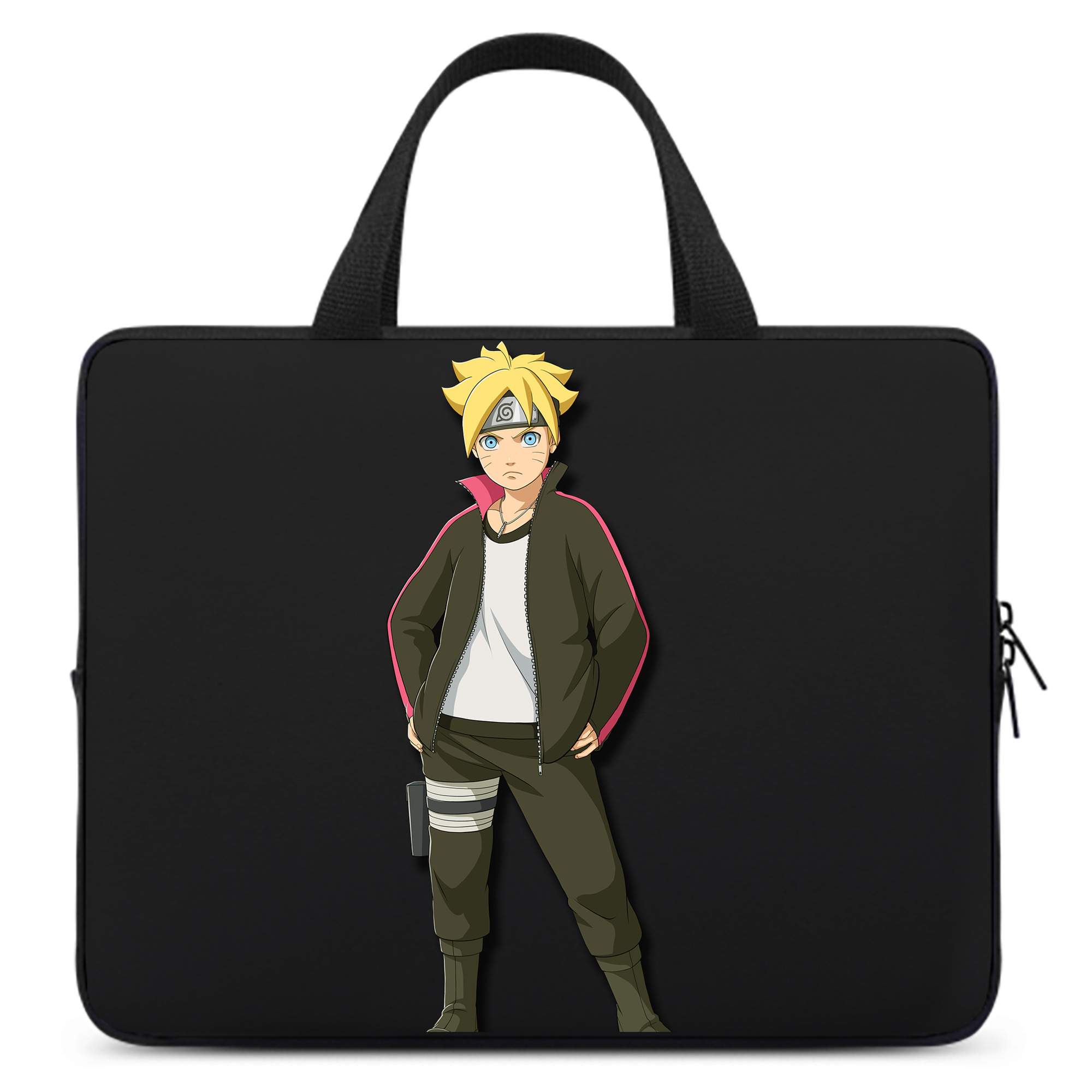 （画像用） NARUTO -ナルト- うずまき ボルト Uzumaki Boruto 手提げノートパソコンバッグ