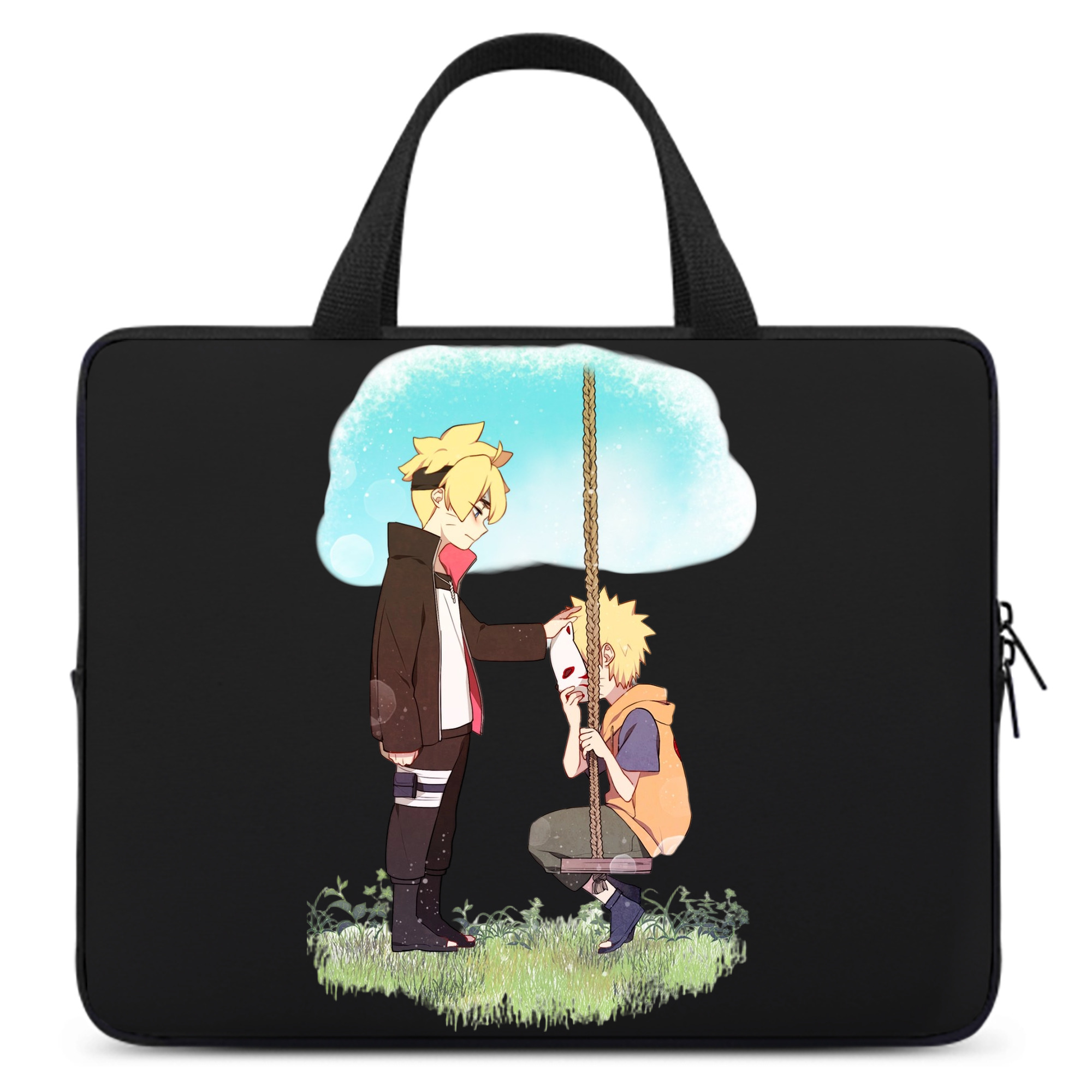 （画像用） NARUTO -ナルト- うずまき ボルト Uzumaki Boruto 手提げノートパソコンバッグ