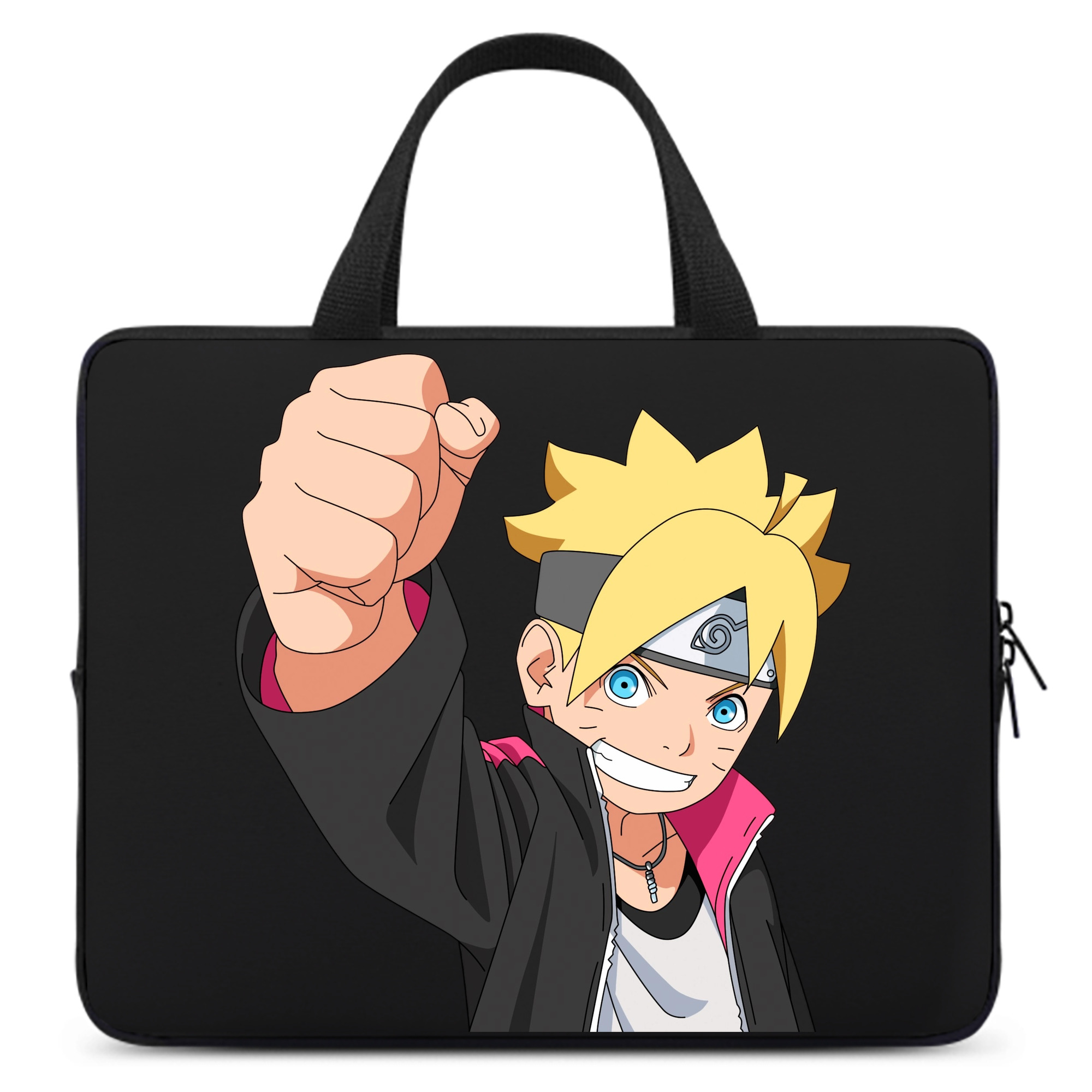 （画像用） NARUTO -ナルト- うずまき ボルト Uzumaki Boruto 手提げノートパソコンバッグ
