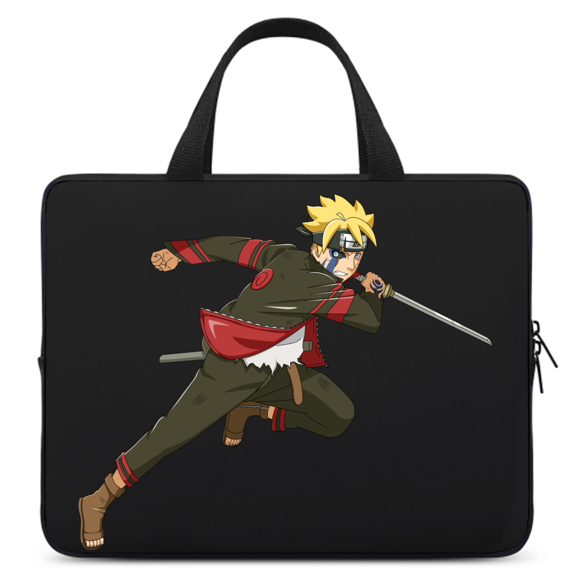 （画像用） NARUTO -ナルト- うずまき ボルト Uzumaki Boruto 手提げノートパソコンバッグ