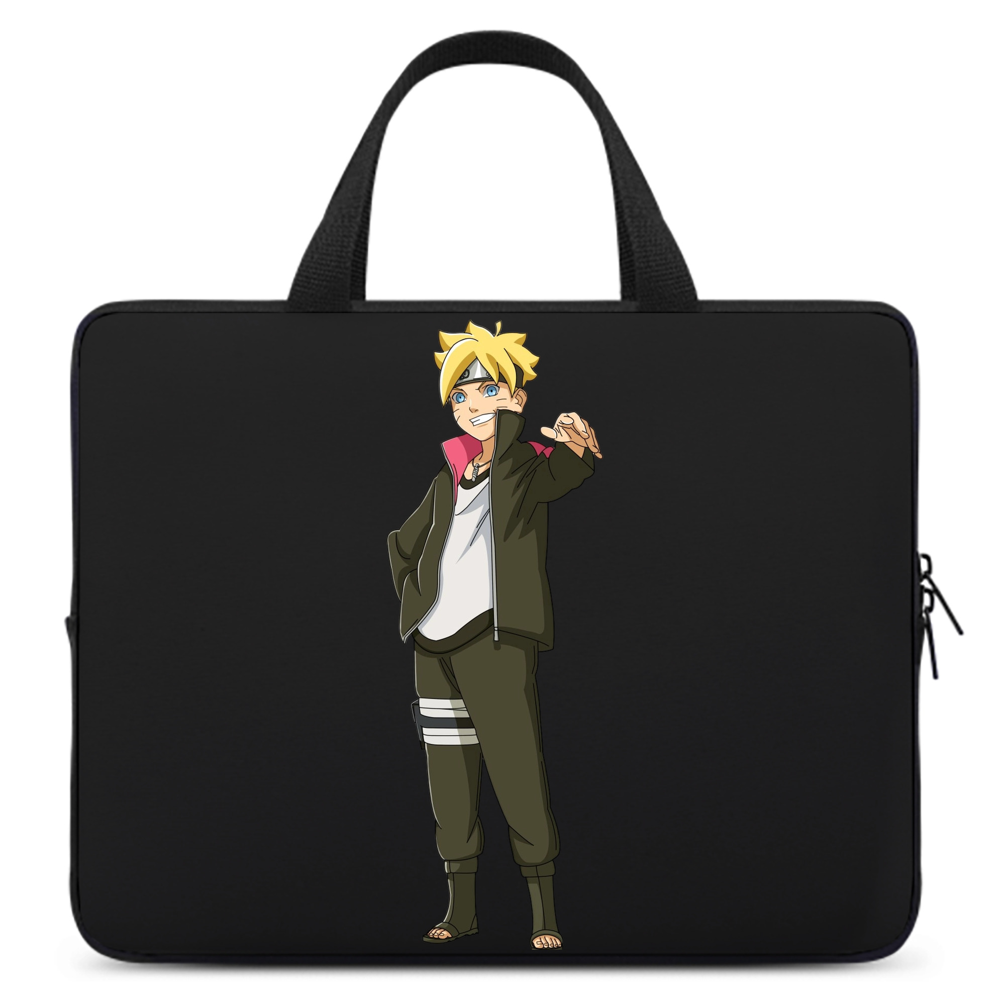（画像用） NARUTO -ナルト- うずまき ボルト Uzumaki Boruto 手提げノートパソコンバッグ