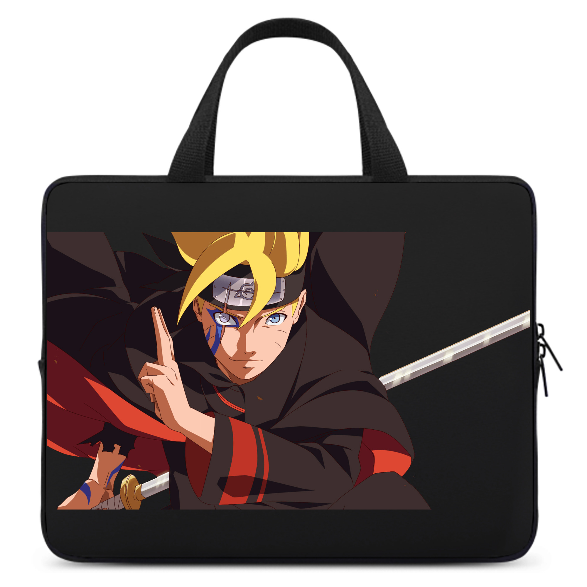 （画像用） NARUTO -ナルト- うずまき ボルト Uzumaki Boruto 手提げノートパソコンバッグ