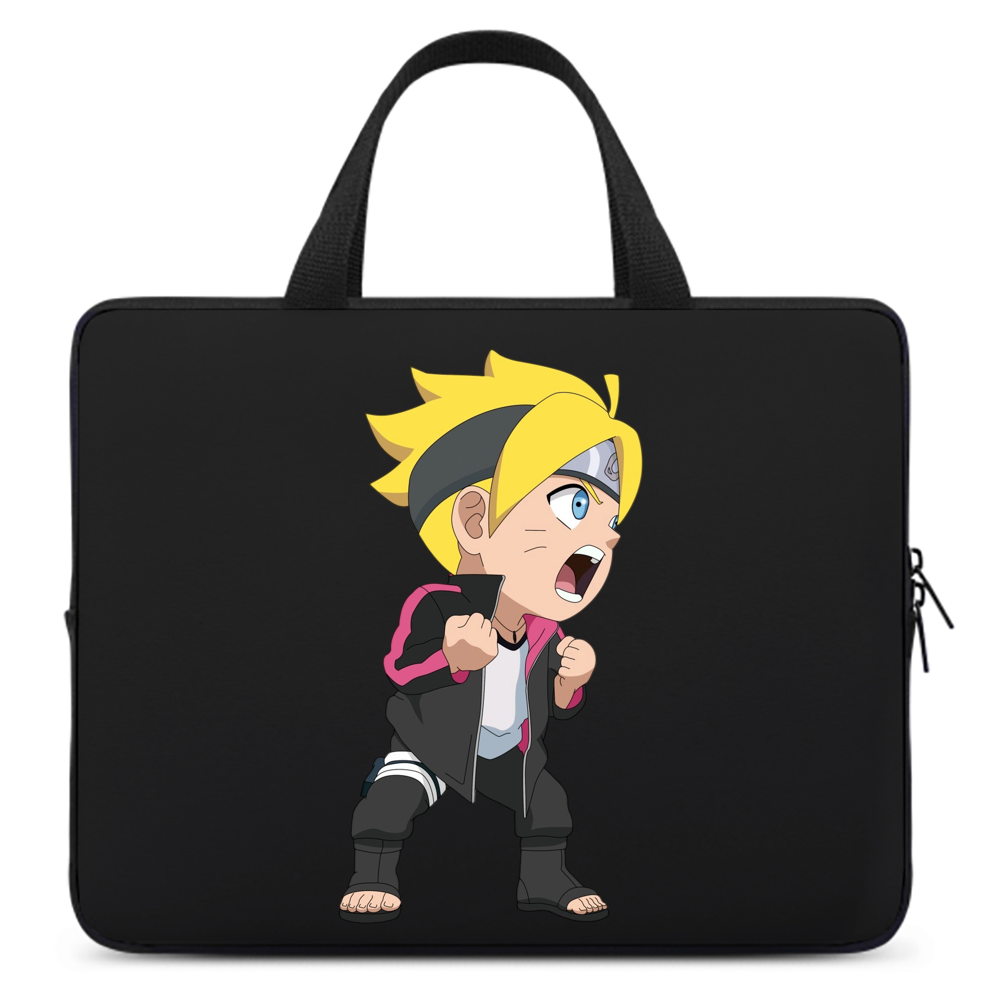 （画像用） NARUTO -ナルト- うずまき ボルト Uzumaki Boruto 手提げノートパソコンバッグ