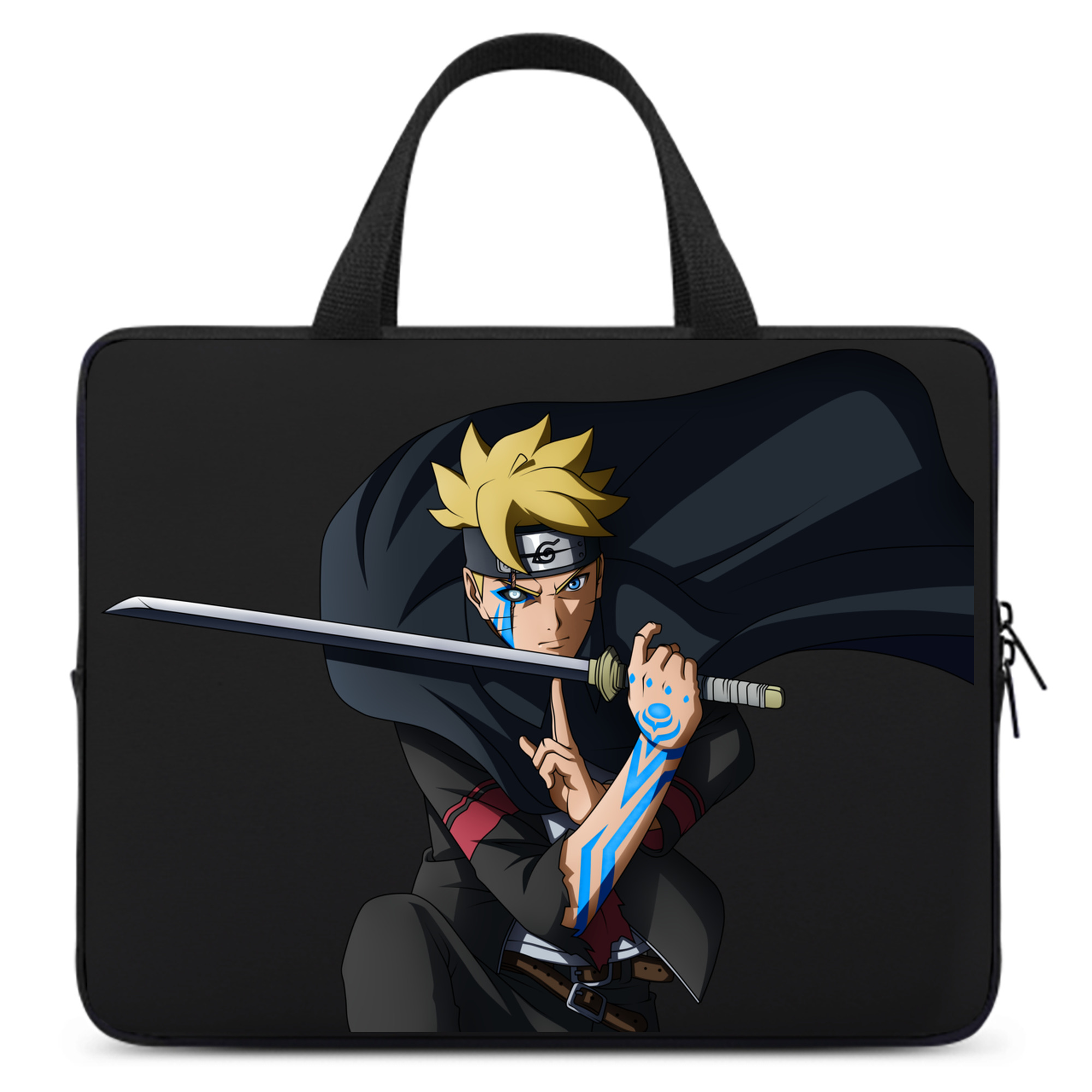 （画像用） NARUTO -ナルト- うずまき ボルト Uzumaki Boruto 手提げノートパソコンバッグ