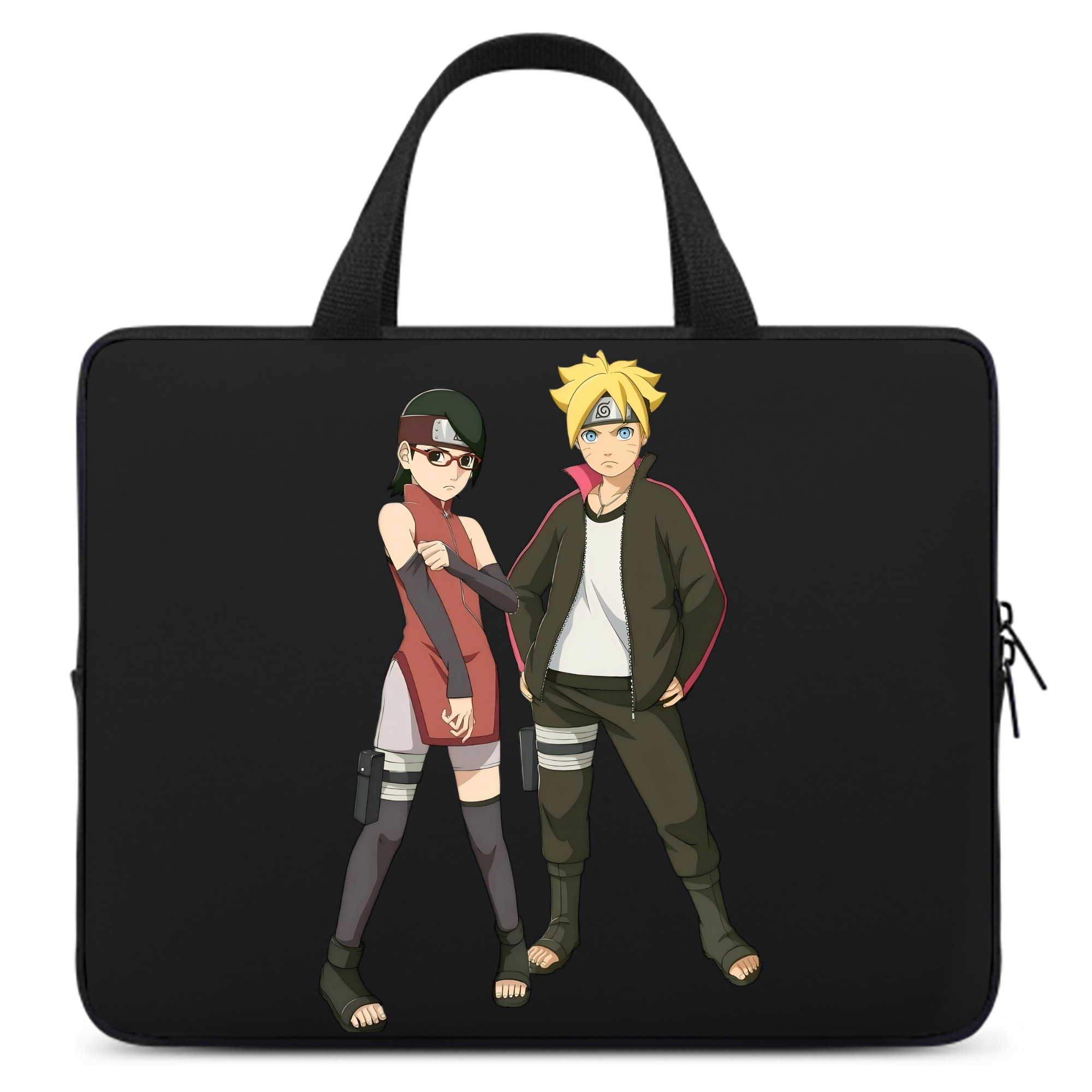 （画像用） NARUTO -ナルト- うずまき ボルト Uzumaki Boruto 手提げノートパソコンバッグ