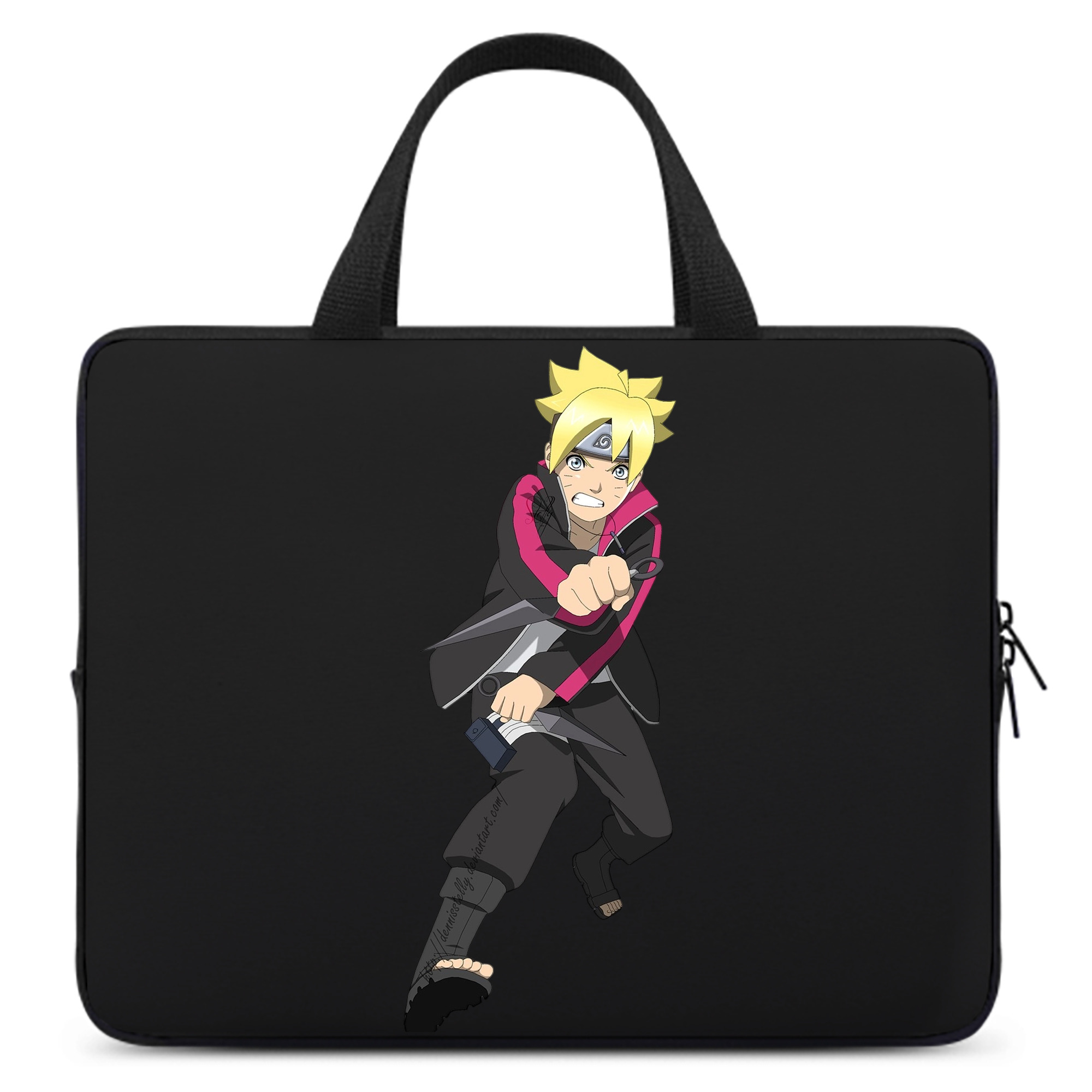 （画像用） NARUTO -ナルト- うずまき ボルト Uzumaki Boruto 手提げノートパソコンバッグ