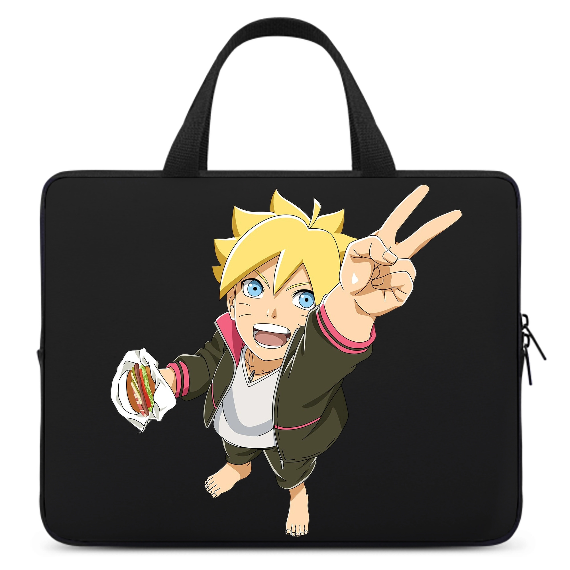 （画像用） NARUTO -ナルト- うずまき ボルト Uzumaki Boruto 手提げノートパソコンバッグ