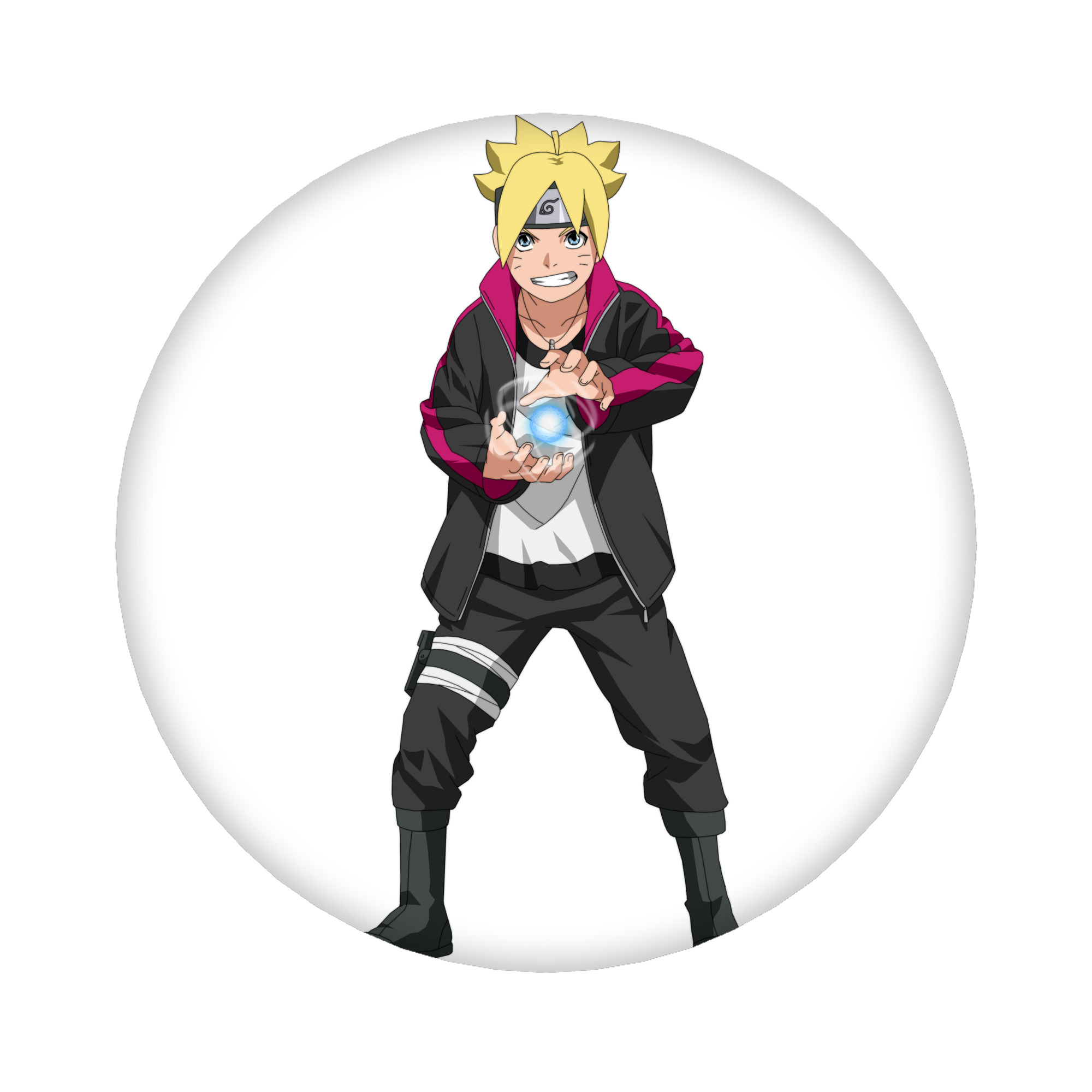 （画像用） NARUTO -ナルト- うずまき ボルト Uzumaki Boruto 6cm 缶バッジ 複数セット