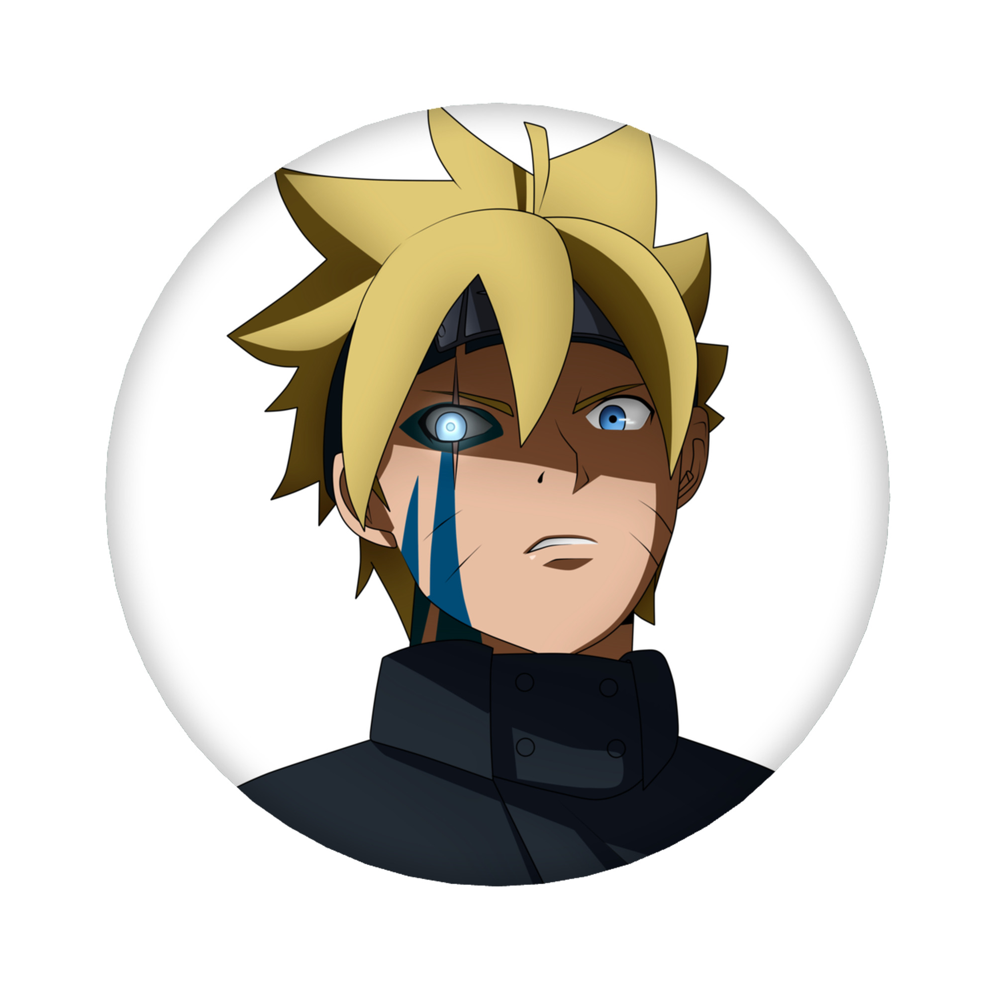 （画像用） NARUTO -ナルト- うずまき ボルト Uzumaki Boruto 6cm 缶バッジ 複数セット