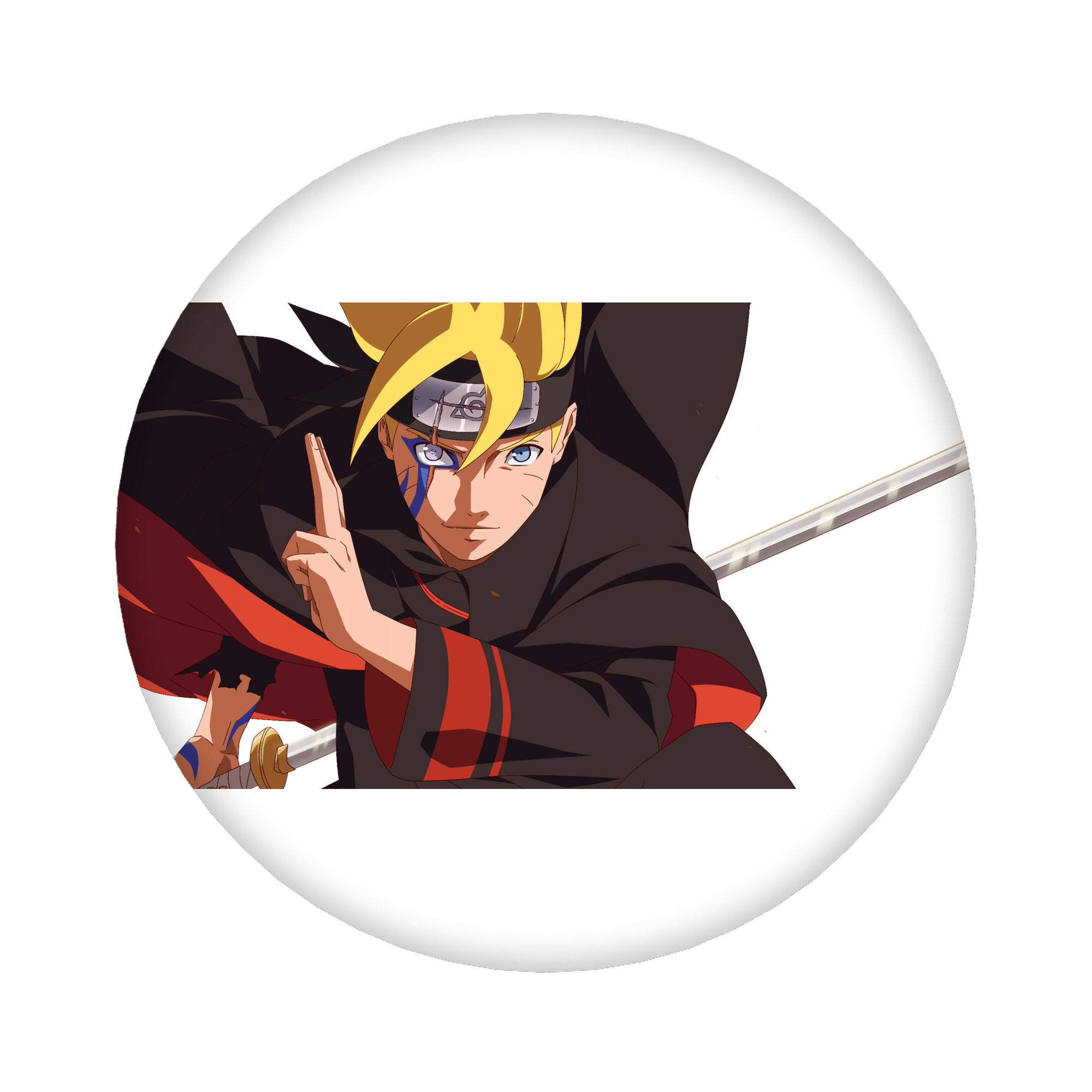 （画像用） NARUTO -ナルト- うずまき ボルト Uzumaki Boruto 6cm 缶バッジ 複数セット