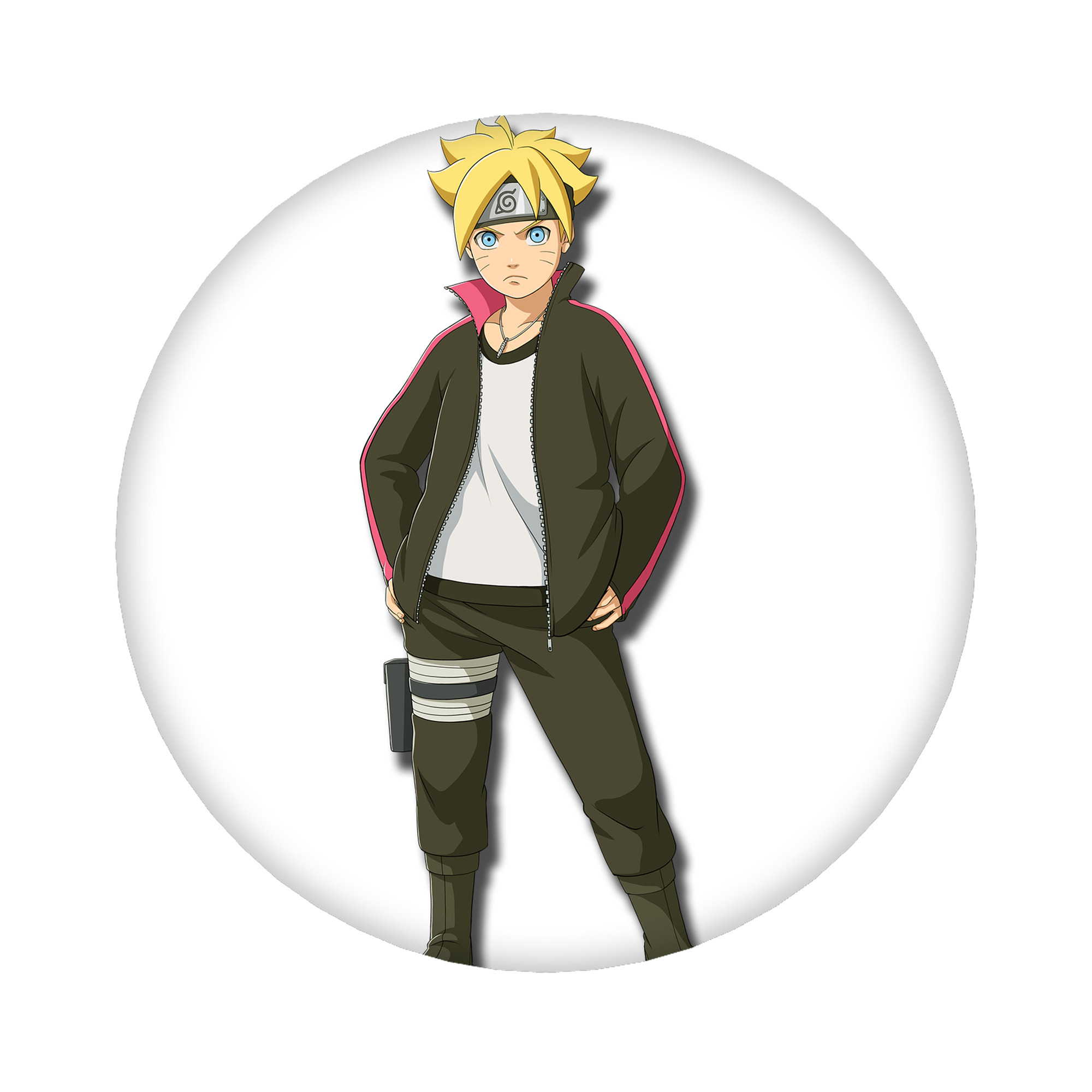 （画像用） NARUTO -ナルト- うずまき ボルト Uzumaki Boruto 6cm 缶バッジ 複数セット
