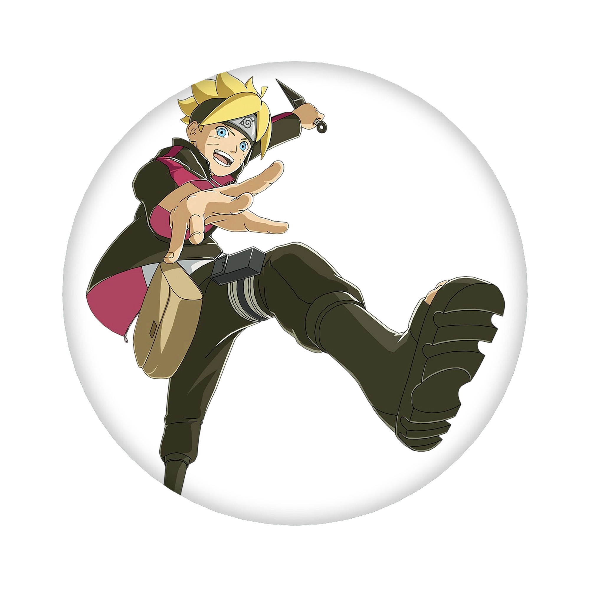 （画像用） NARUTO -ナルト- うずまき ボルト Uzumaki Boruto 6cm 缶バッジ 複数セット