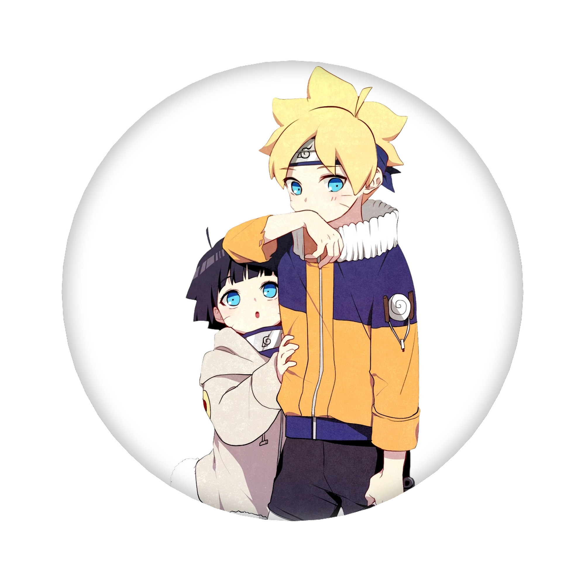 （画像用） NARUTO -ナルト- うずまき ボルト Uzumaki Boruto 6cm 缶バッジ 複数セット