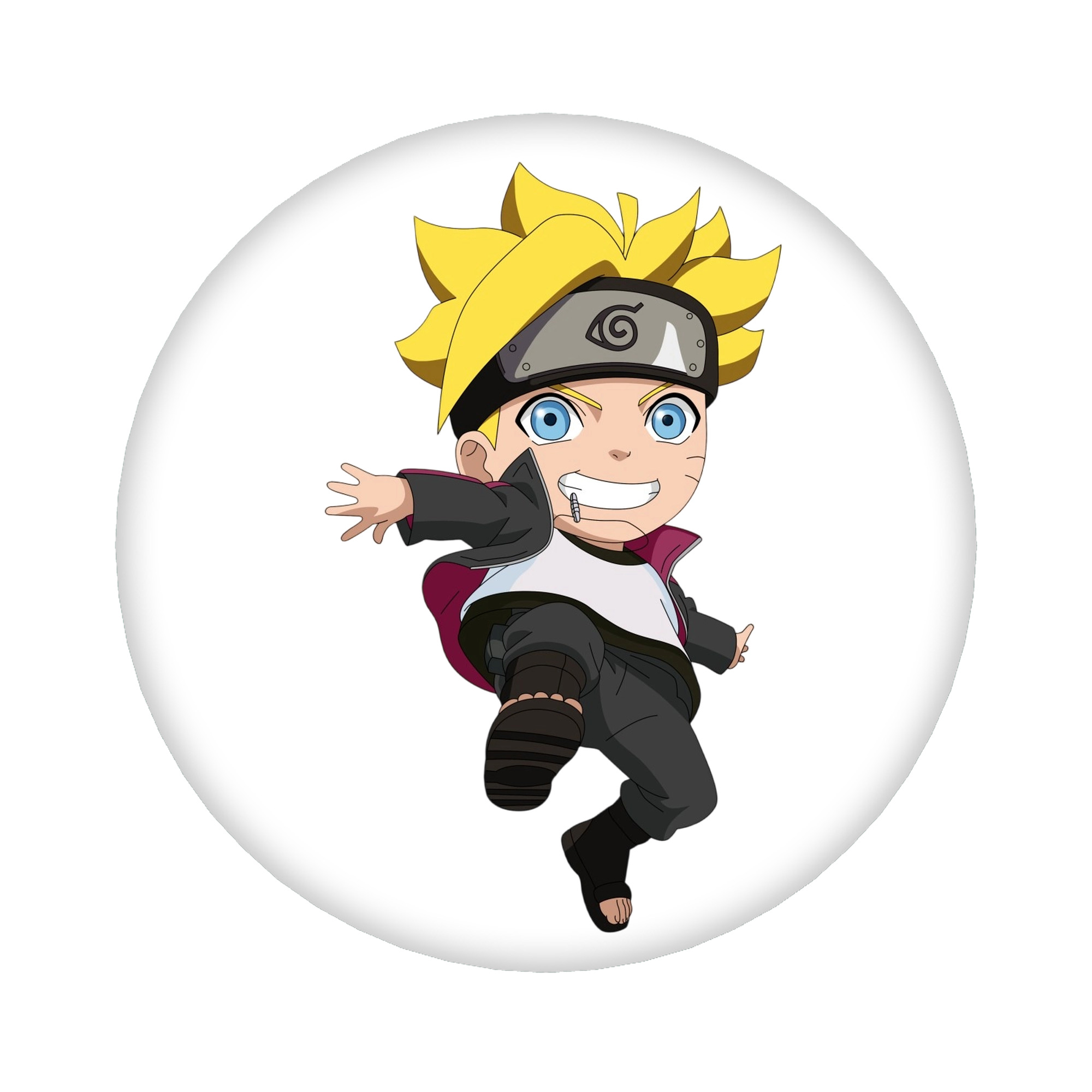 （画像用） NARUTO -ナルト- うずまき ボルト Uzumaki Boruto 6cm 缶バッジ 複数セット