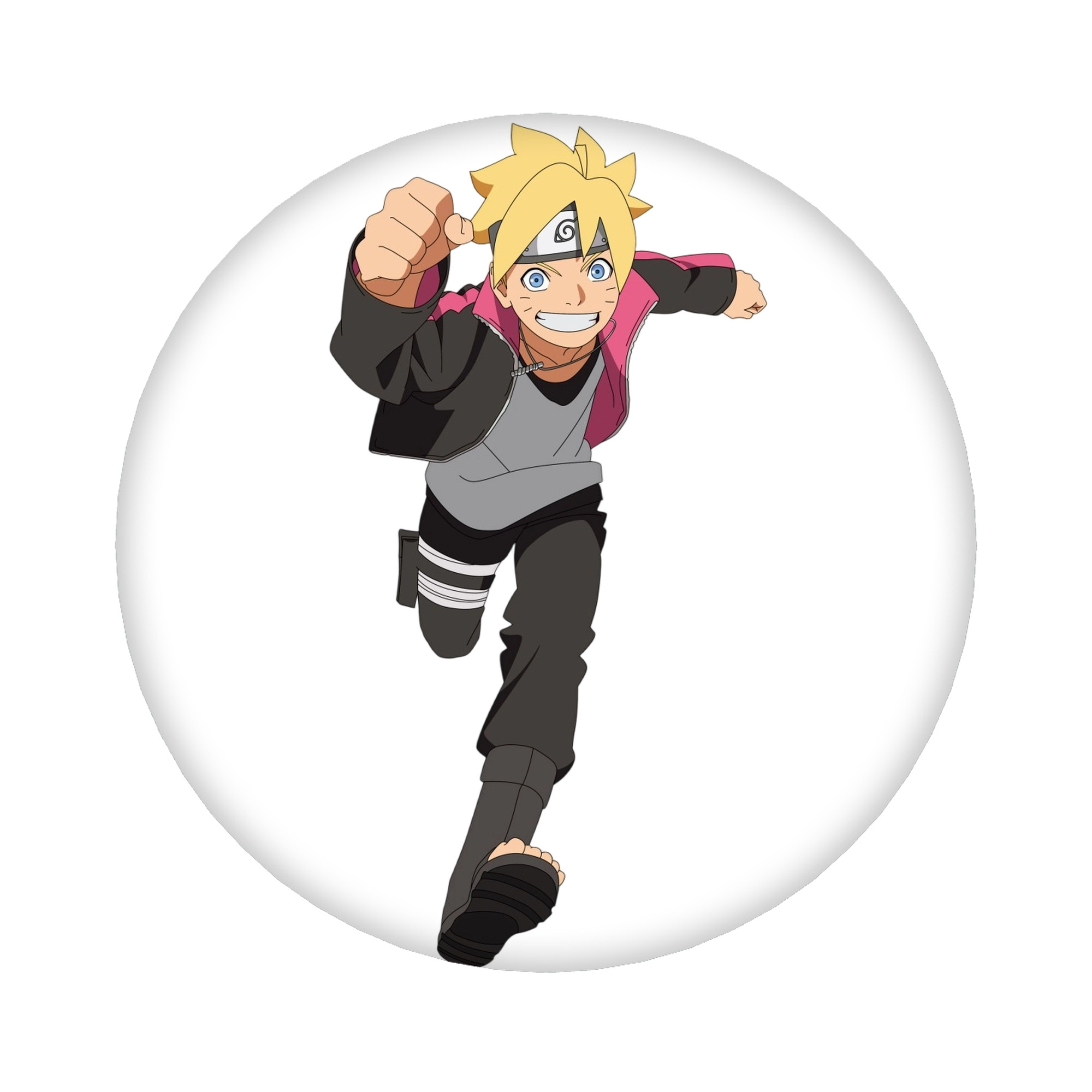 （画像用） NARUTO -ナルト- うずまき ボルト Uzumaki Boruto 6cm 缶バッジ 複数セット