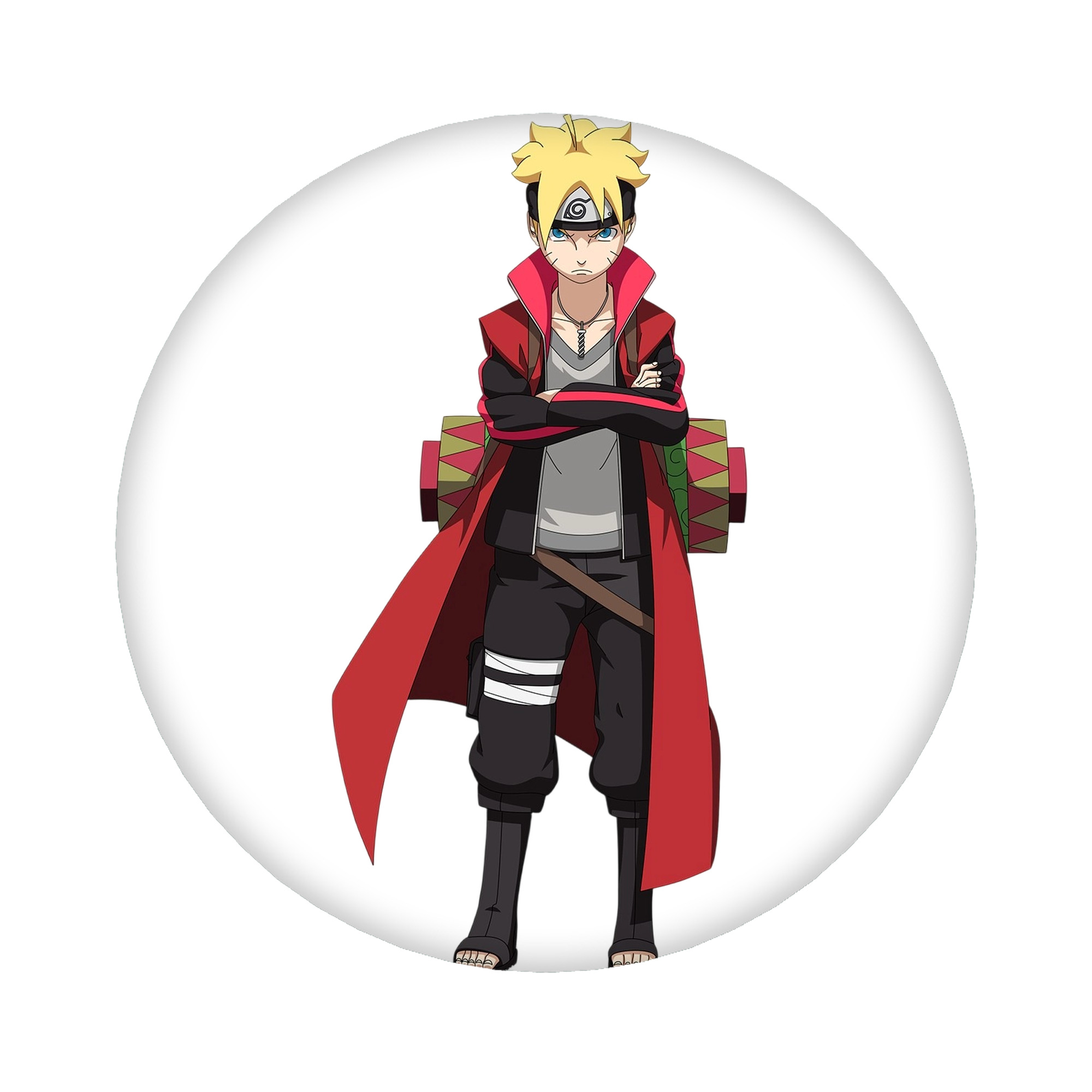 （画像用） NARUTO -ナルト- うずまき ボルト Uzumaki Boruto 6cm 缶バッジ 複数セット