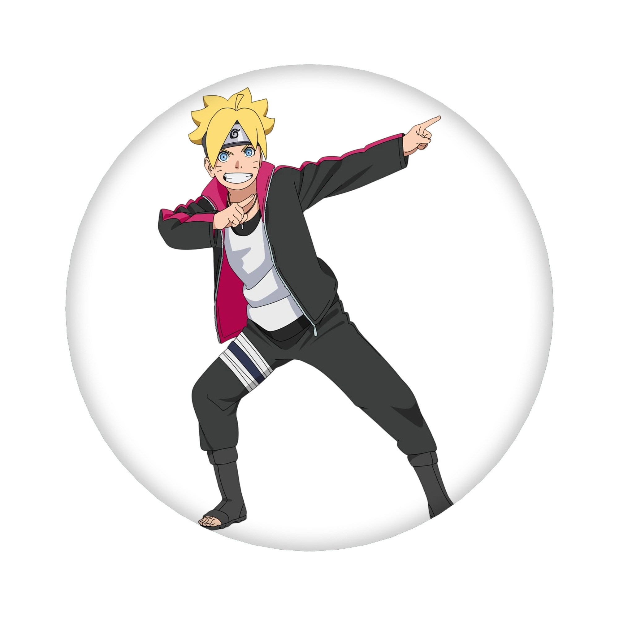 （画像用） NARUTO -ナルト- うずまき ボルト Uzumaki Boruto 6cm 缶バッジ 複数セット
