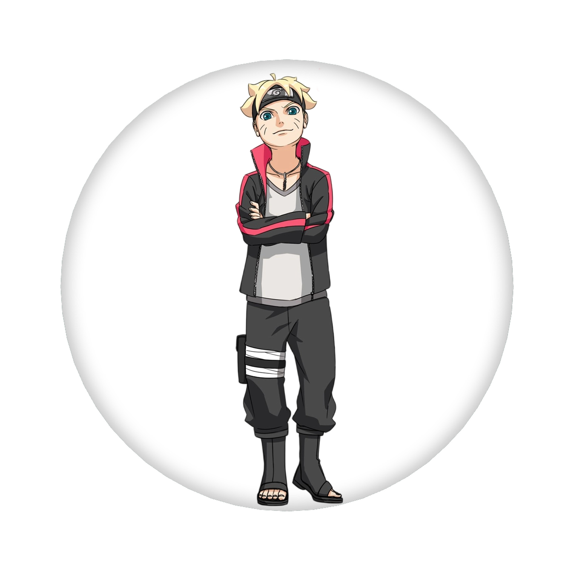 （画像用） NARUTO -ナルト- うずまき ボルト Uzumaki Boruto 6cm 缶バッジ 複数セット
