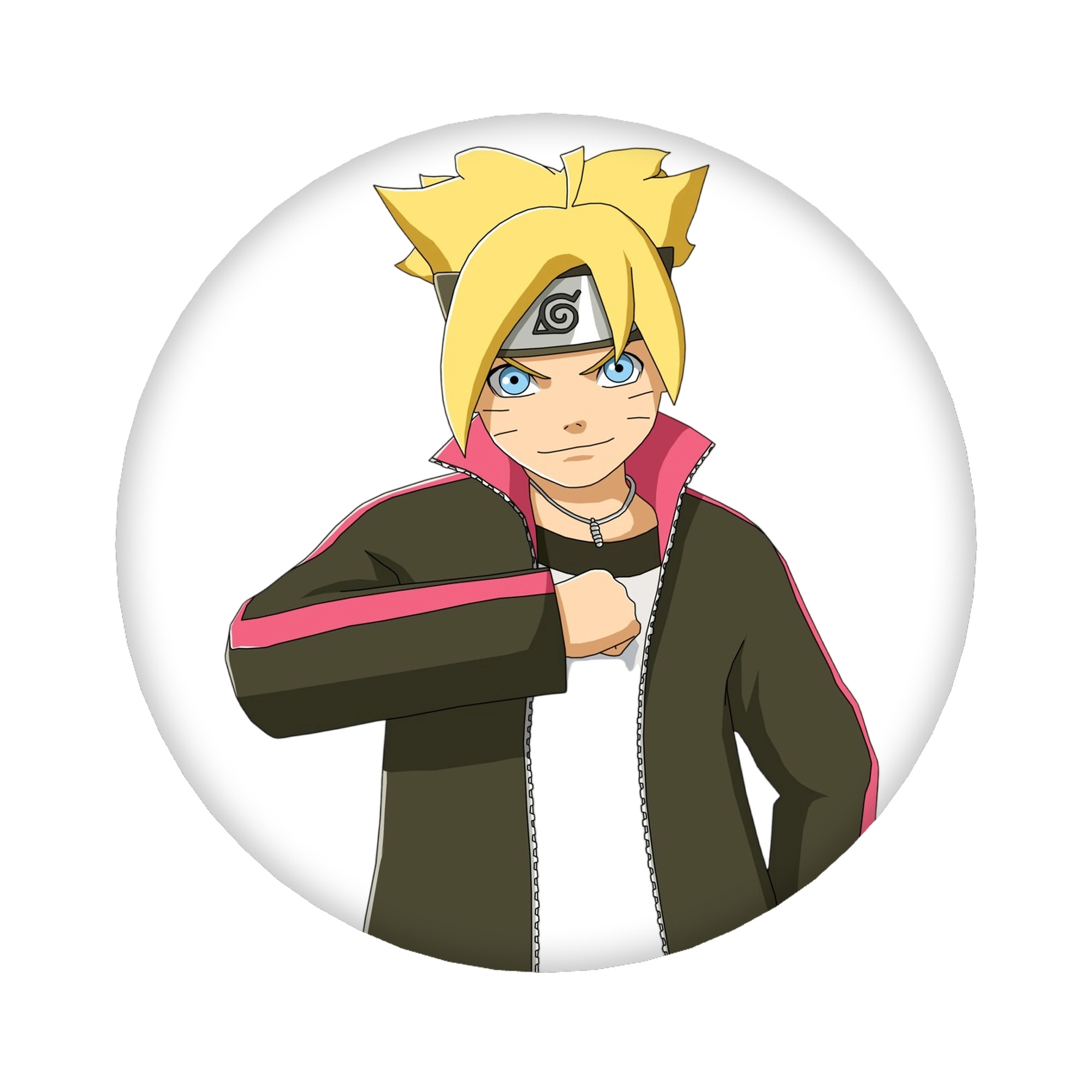 （画像用） NARUTO -ナルト- うずまき ボルト Uzumaki Boruto 6cm 缶バッジ 複数セット