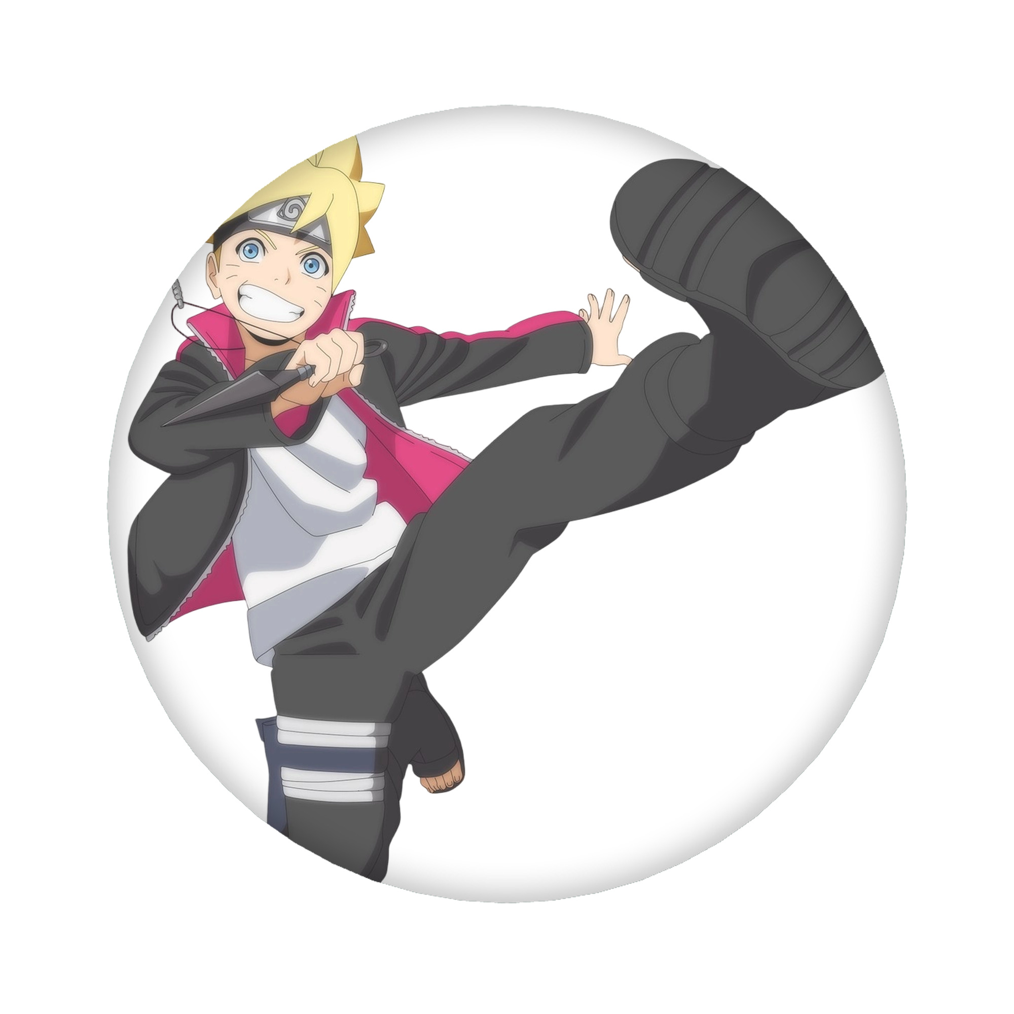 （画像用） NARUTO -ナルト- うずまき ボルト Uzumaki Boruto 6cm 缶バッジ 複数セット