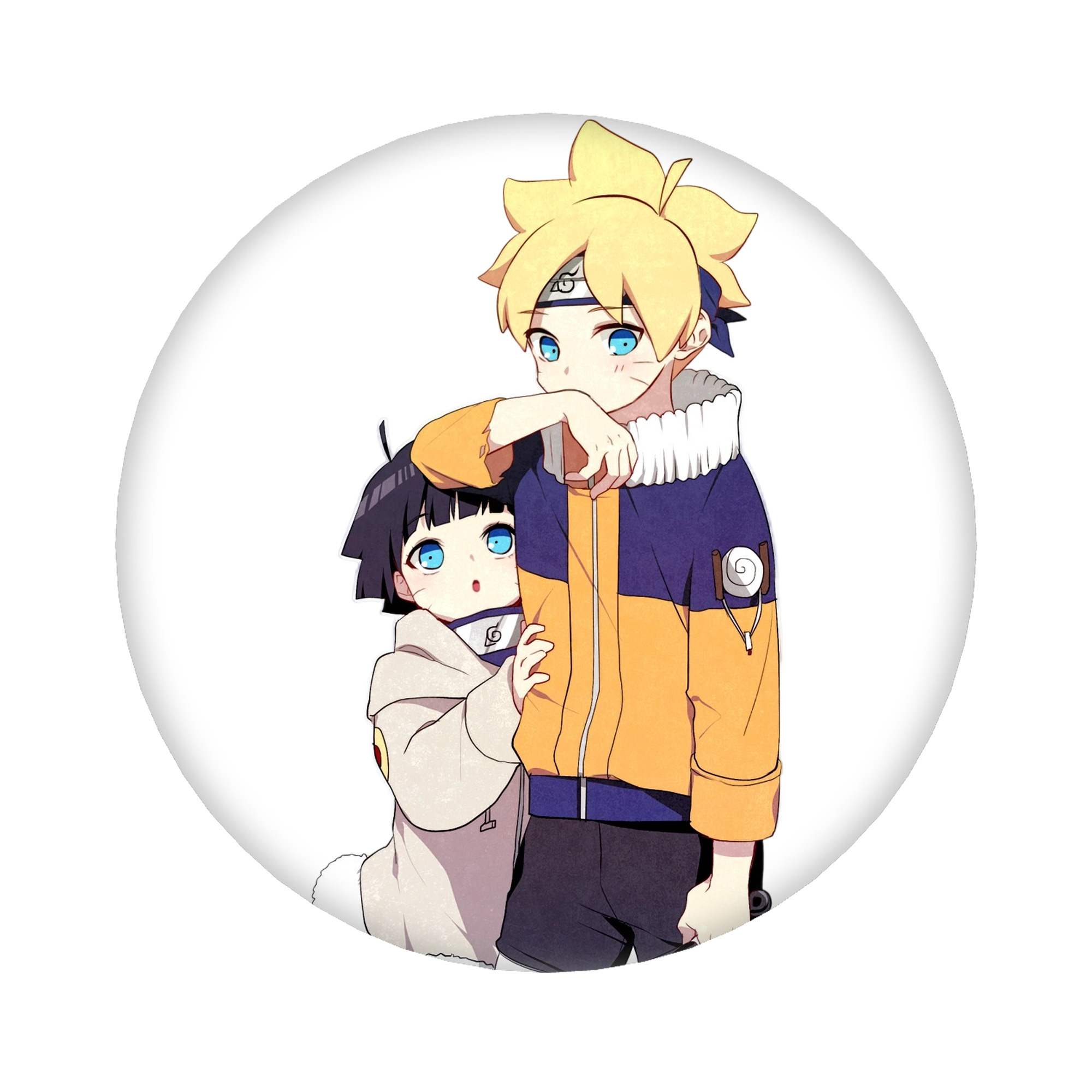 （画像用） NARUTO -ナルト- うずまき ボルト Uzumaki Boruto 6cm 缶バッジ 複数セット
