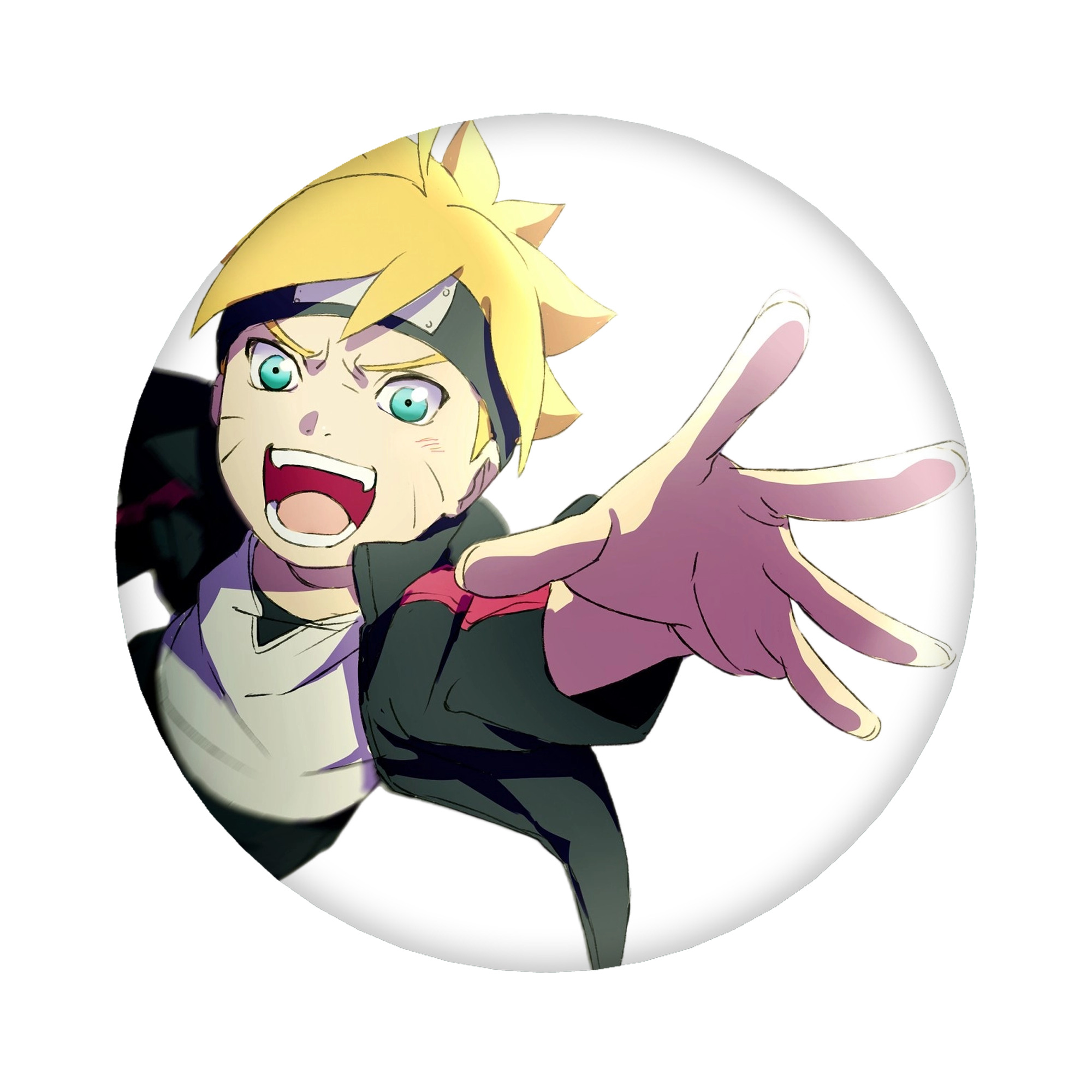 （画像用） NARUTO -ナルト- うずまき ボルト Uzumaki Boruto 6cm 缶バッジ 複数セット